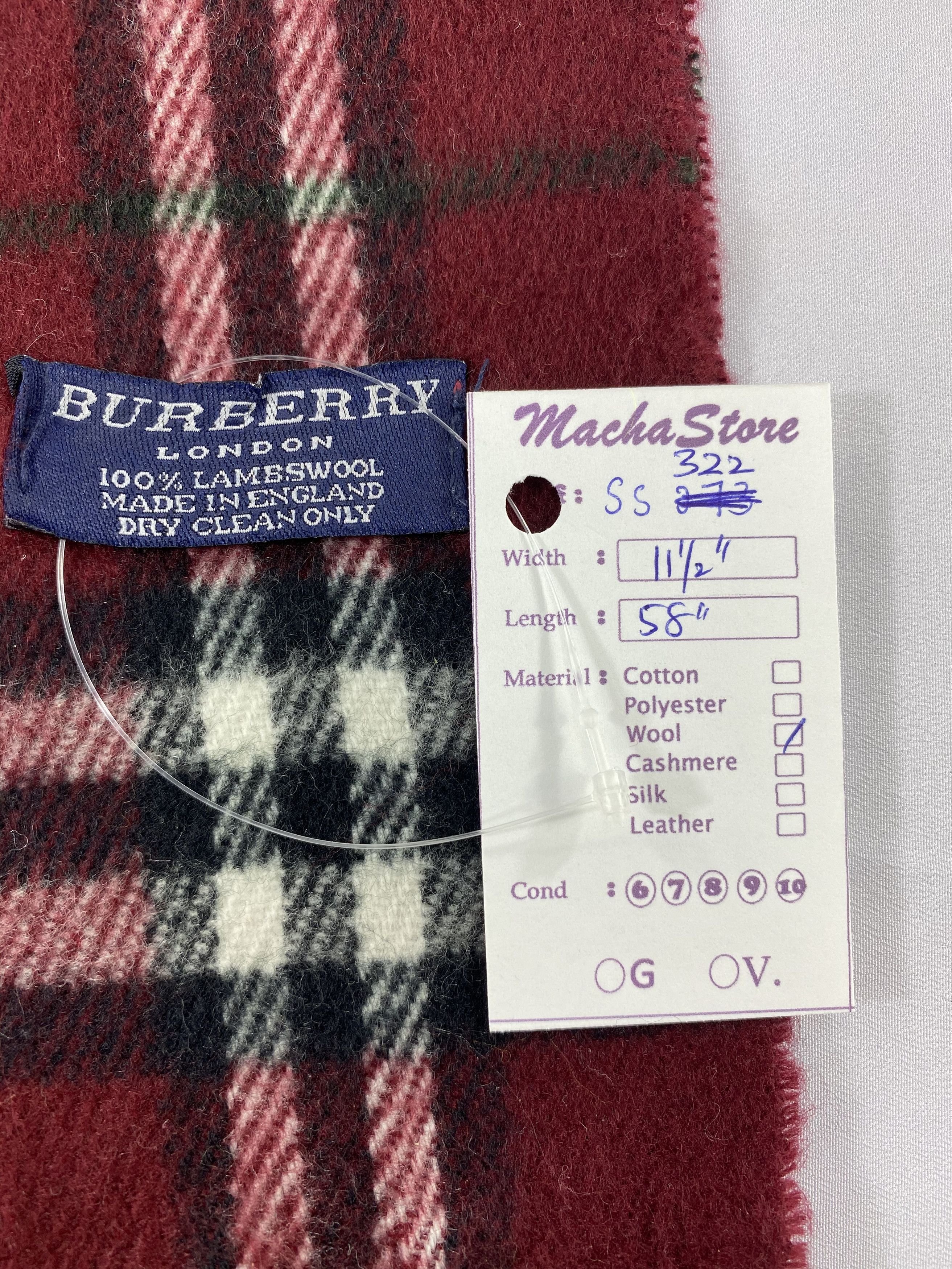Burberry Burberry Scarf / Muffler / Neckwear Size ONE SIZE - 5 Thumbnail