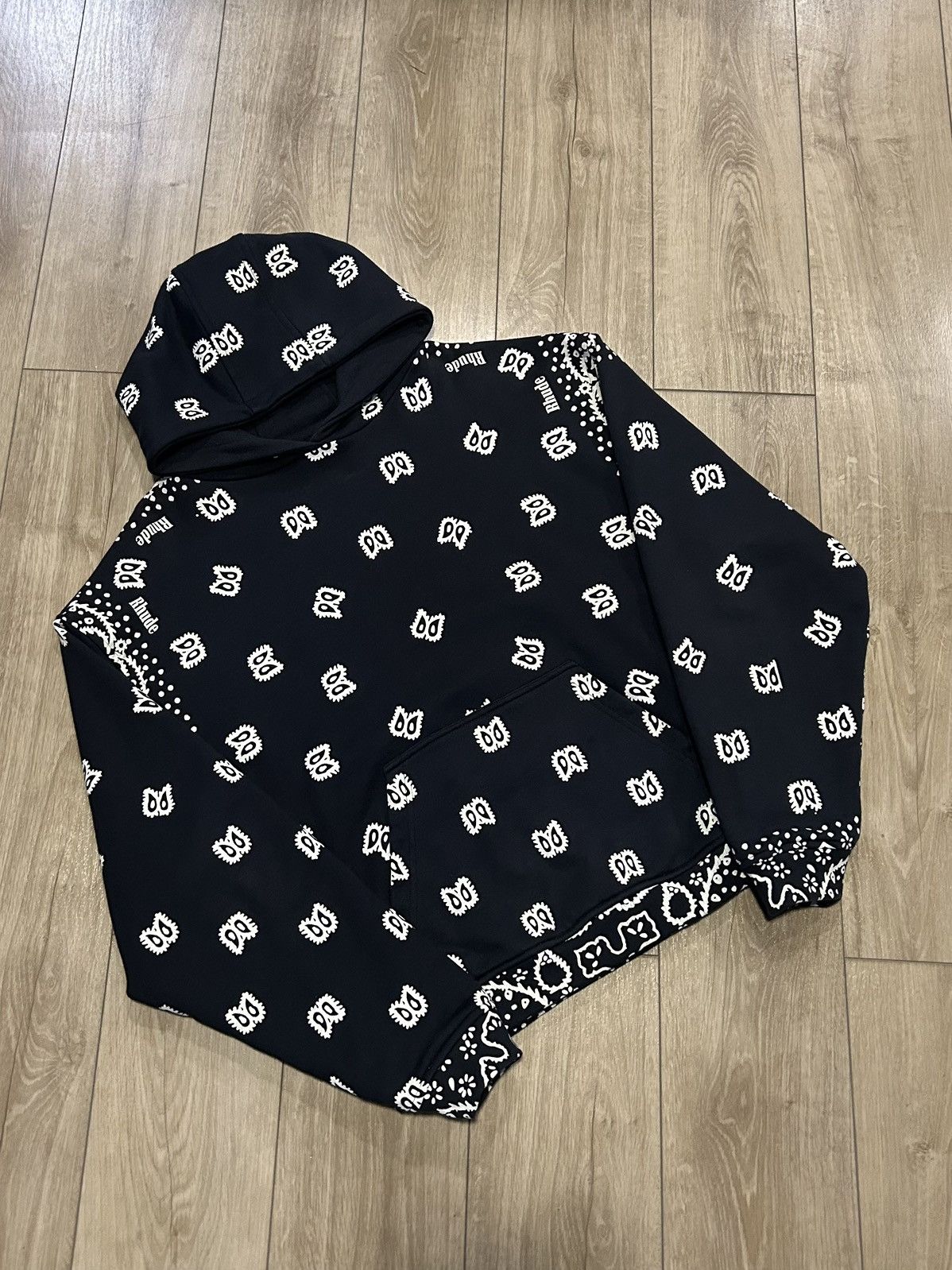 Rhude Rhude Bandana Print Hoodie Size US XL / EU 56 / 4 - 1 Thumbnail