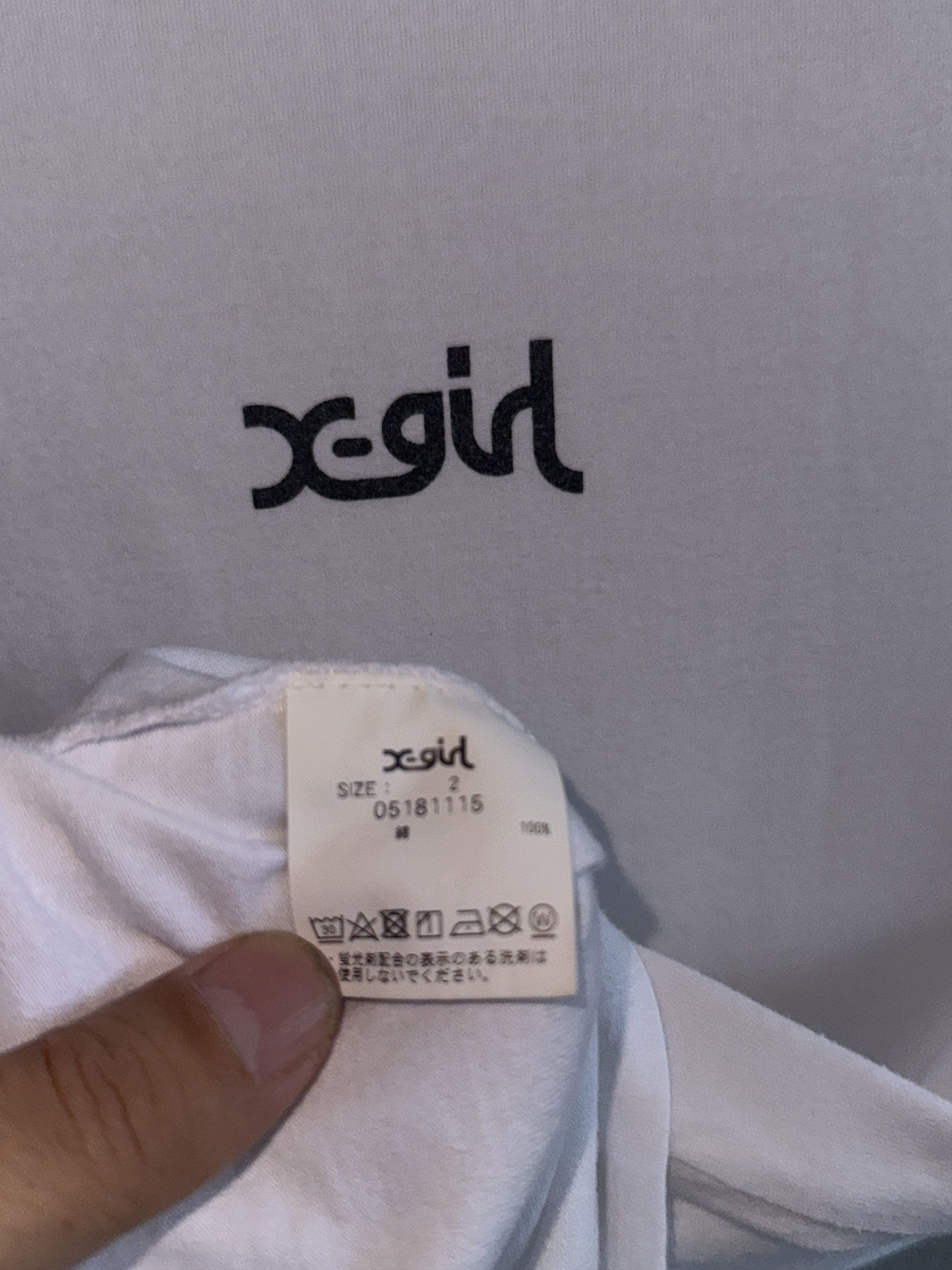 X-Girl X-Girl Centre Logo Shirt Size XS / US 0-2 / IT 36-38 - 4 Thumbnail