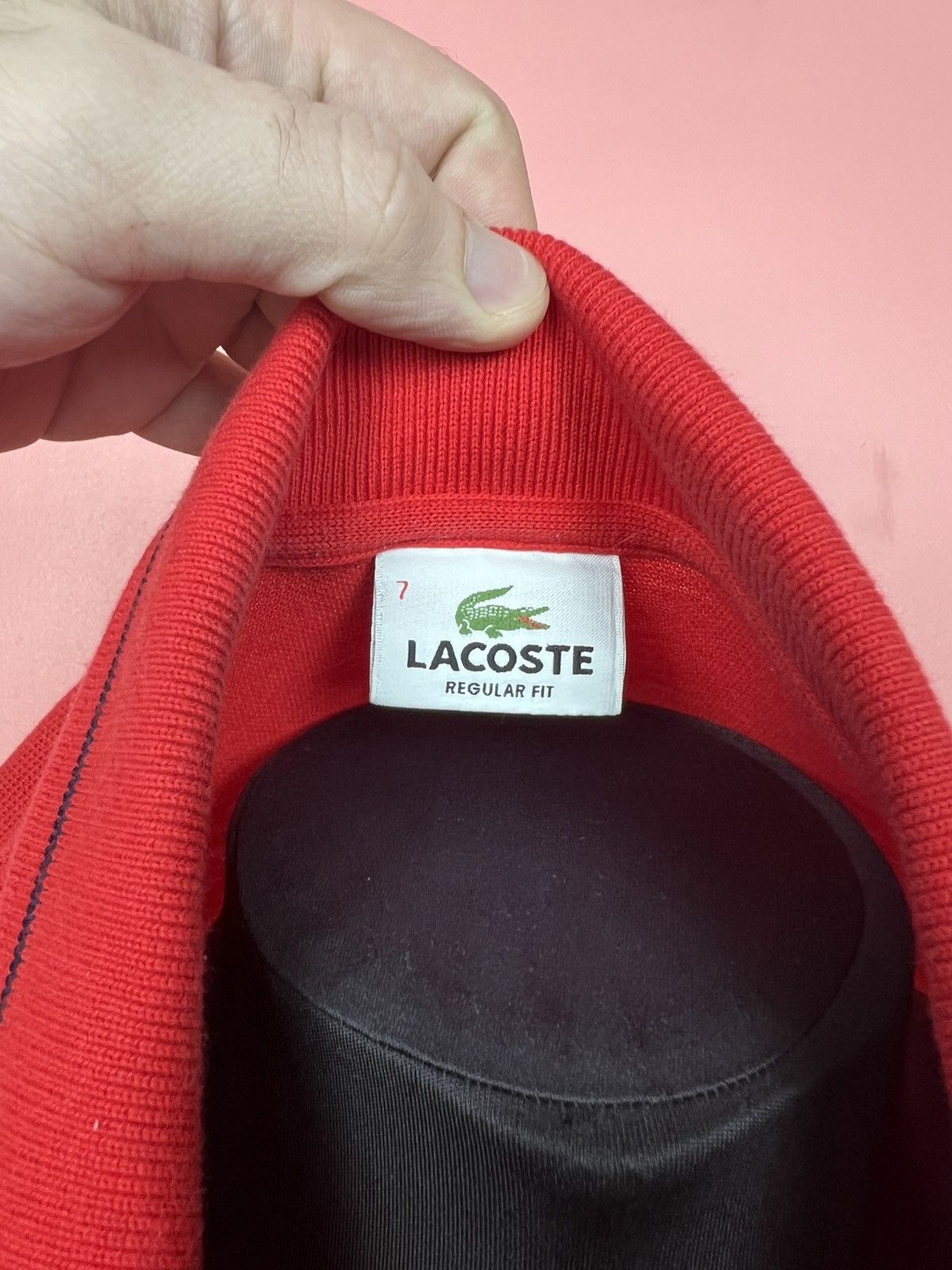 Lacoste Lacoste limited squad polo shirt casual red Size US L / EU 52-54 / 3 - 5 Thumbnail