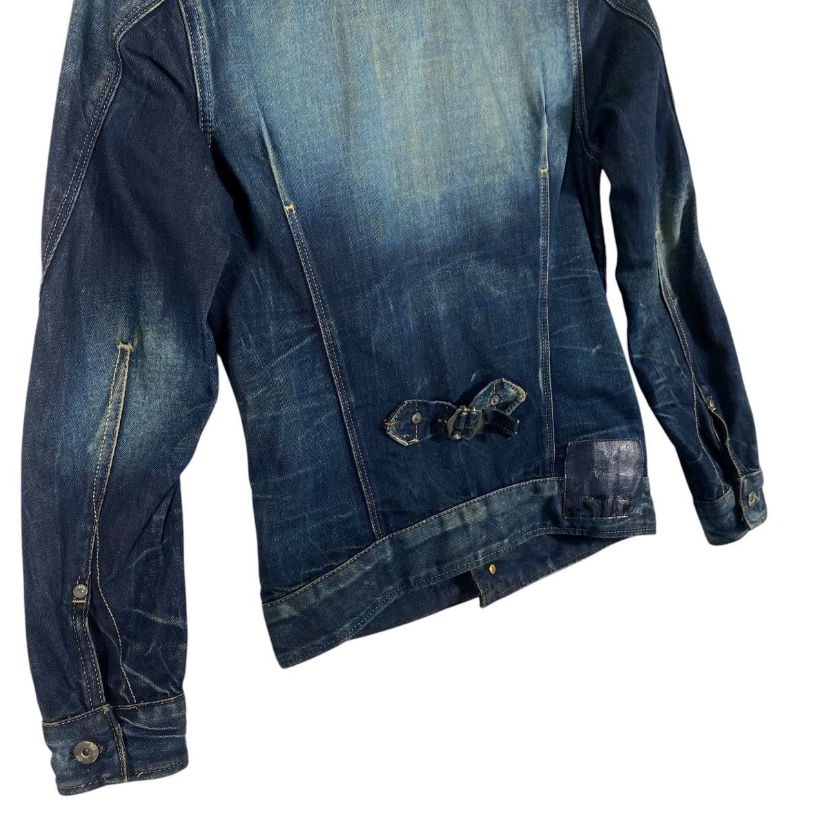 G-Star G-star Raw Arc Slim 3D Denim Jacket XS Size Blue Colour Size US XS / EU 42 / 0 - 15 Thumbnail