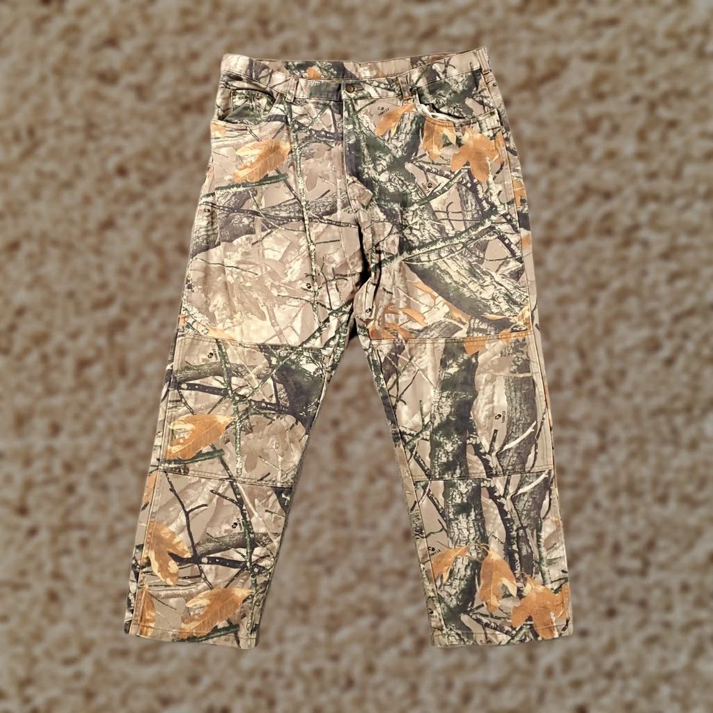 Wrangler VINTAGE Wrangler Jeans Mens 40x32 Camouflage 5-Pocket Denim Straight Hunting Camouflage Nature 3D Grunge Fall Winter Spring Summer Men Size US 40 / EU 56 - 1 Thumbnail