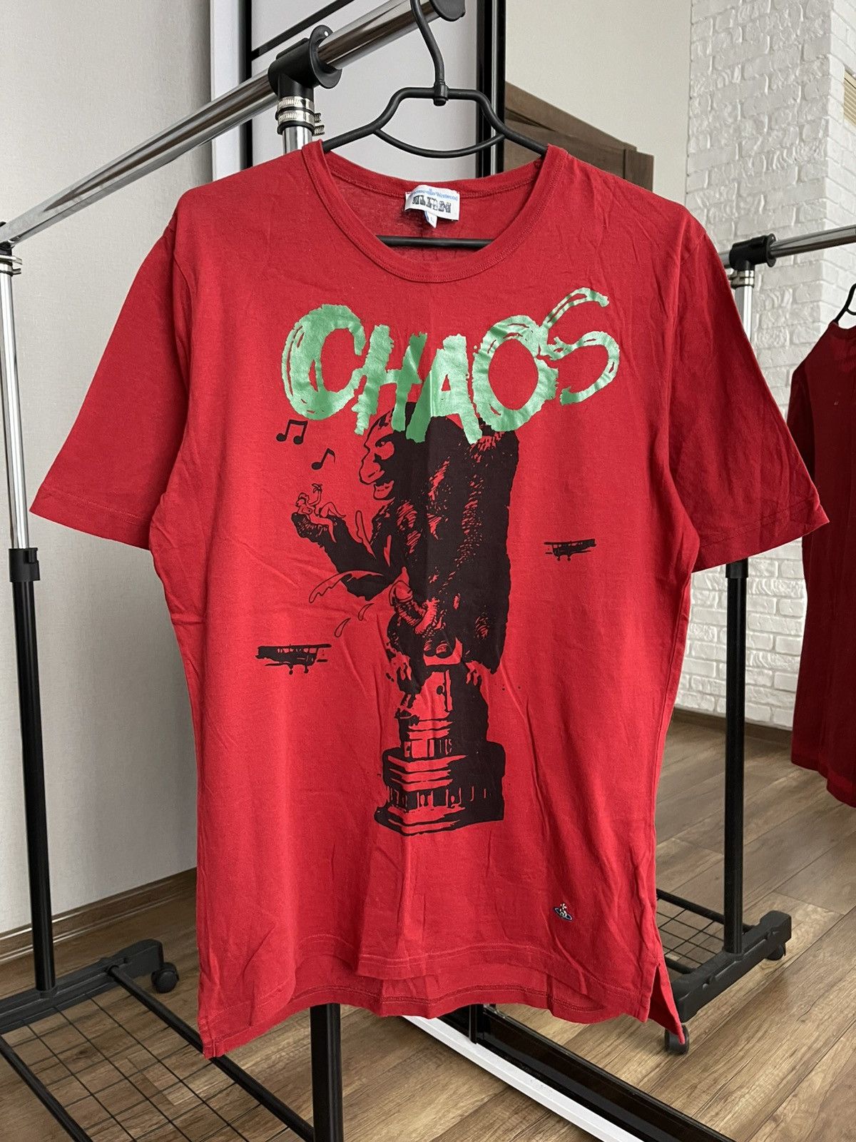 Vivienne Westwood Vivienne Westwood King Kong Chaos T-Shirt Tee Size US L / EU 52-54 / 3 - 1 Thumbnail