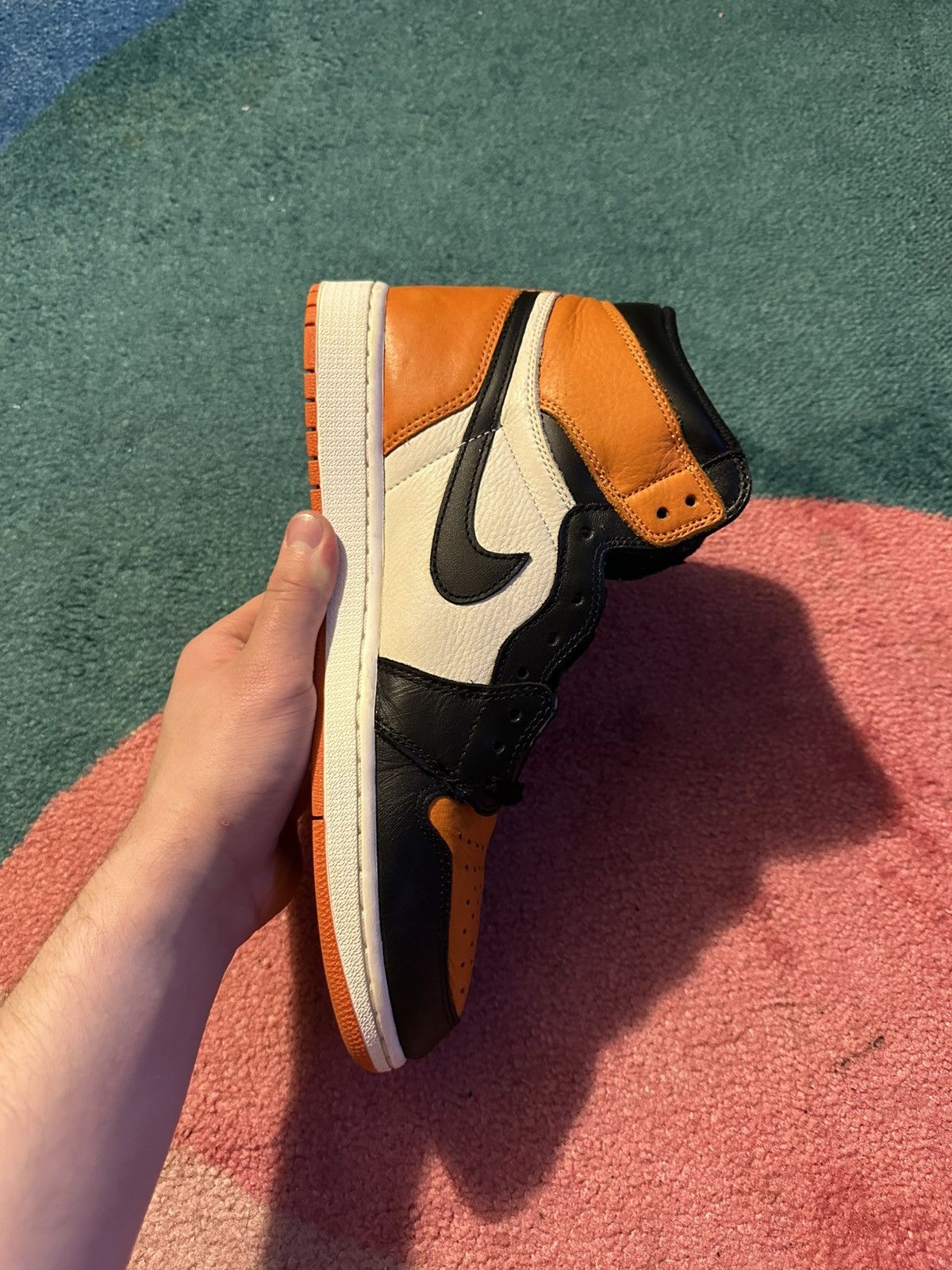 Jordan Brand Air Jordan 1 Retro High OG Shattered Backboard 2015 Size US 12 / EU 45 - 10 Thumbnail