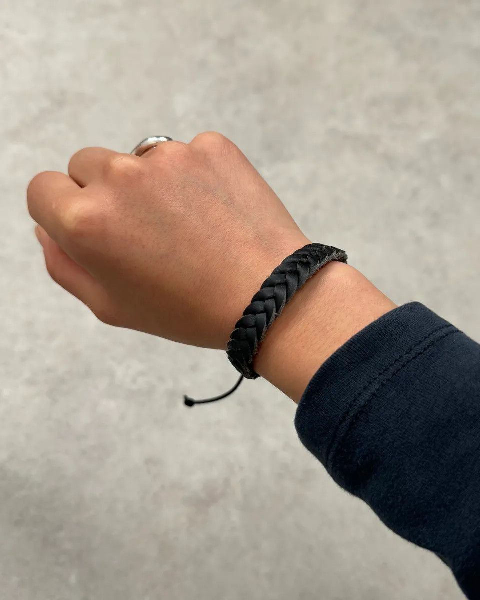 Dior × Hedi Slimane RARE! Dior Homme SS04 'Strip' Leather Bracelet