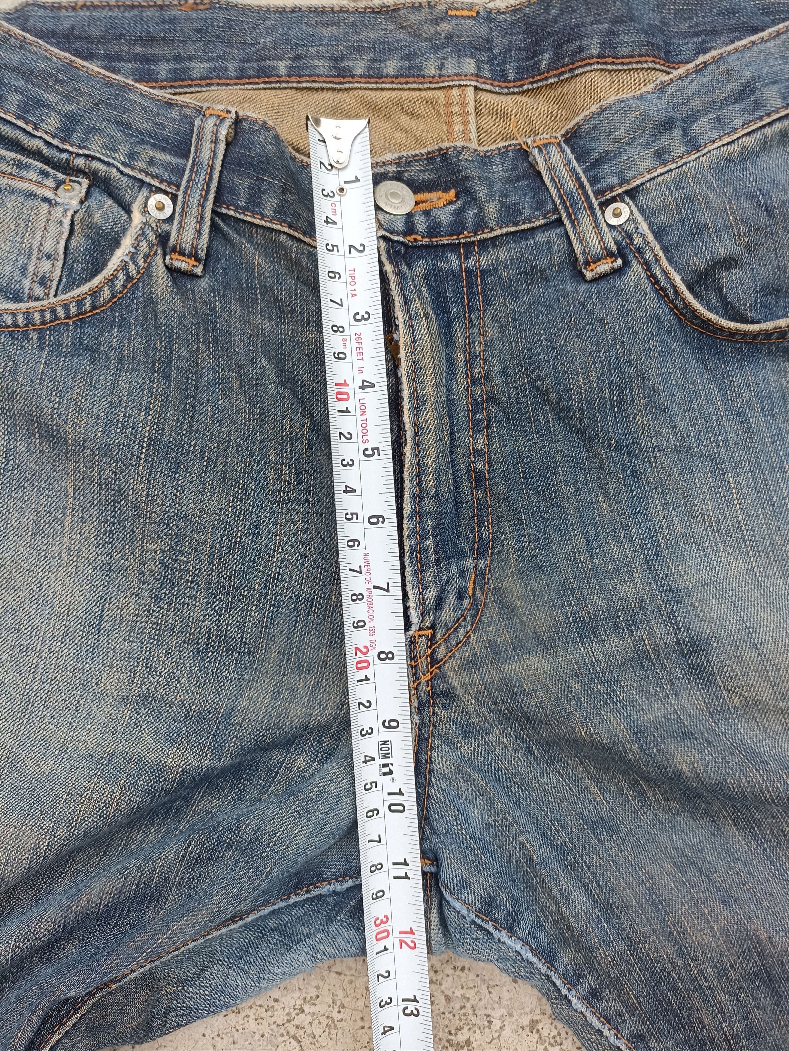 Beauty Beast Vintage Edwin Jeans distressed beauty beast Size US 34 / EU 50 - 10 Thumbnail