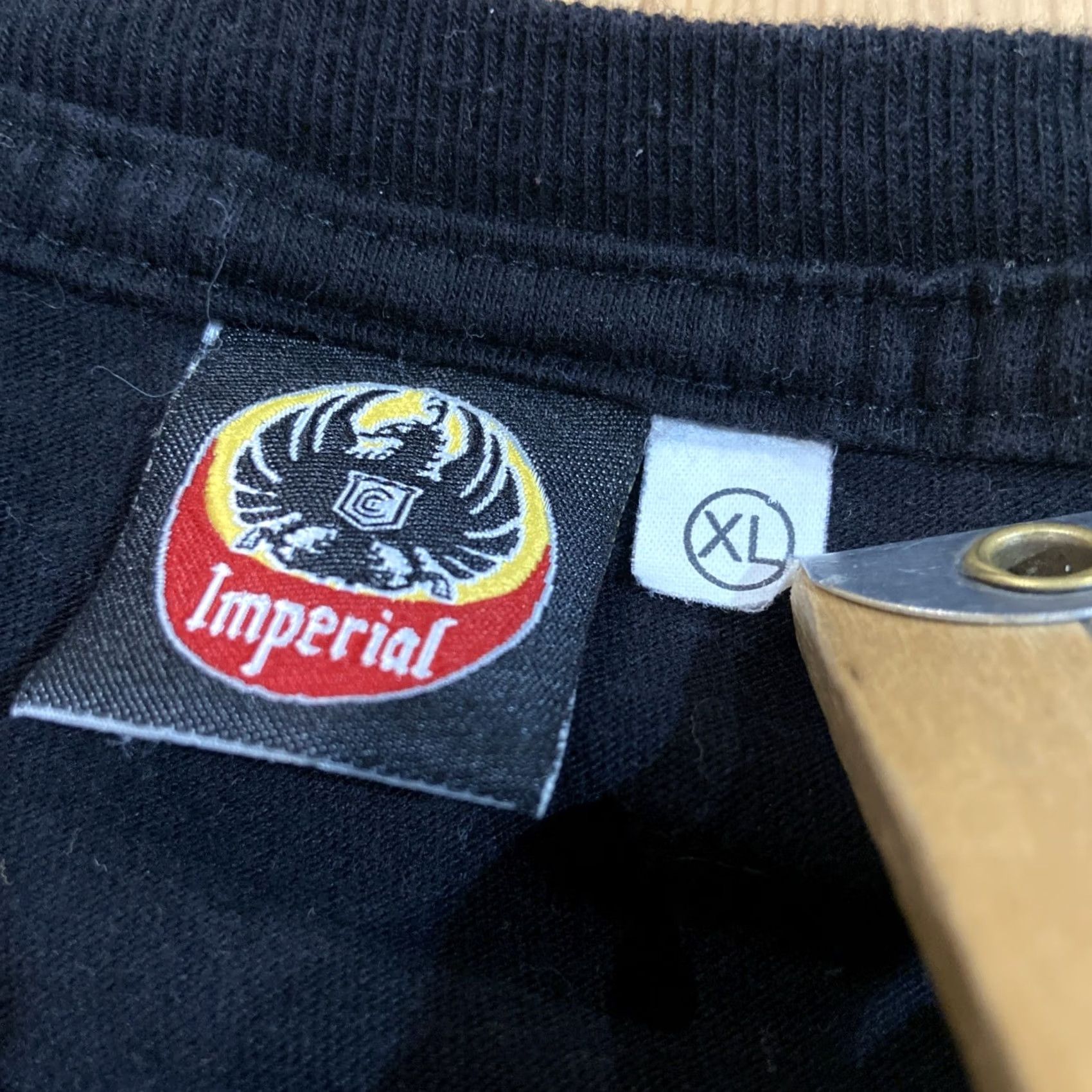 Imperial VINTAGE Imperial Costa Rica Men’s XL T-shirt Black Graphic Print Crew Neck Short Sleeve Logo 90s Beer Beach Cerveza Imperial Men Size US XL / EU 56 / 4 - 3 Thumbnail