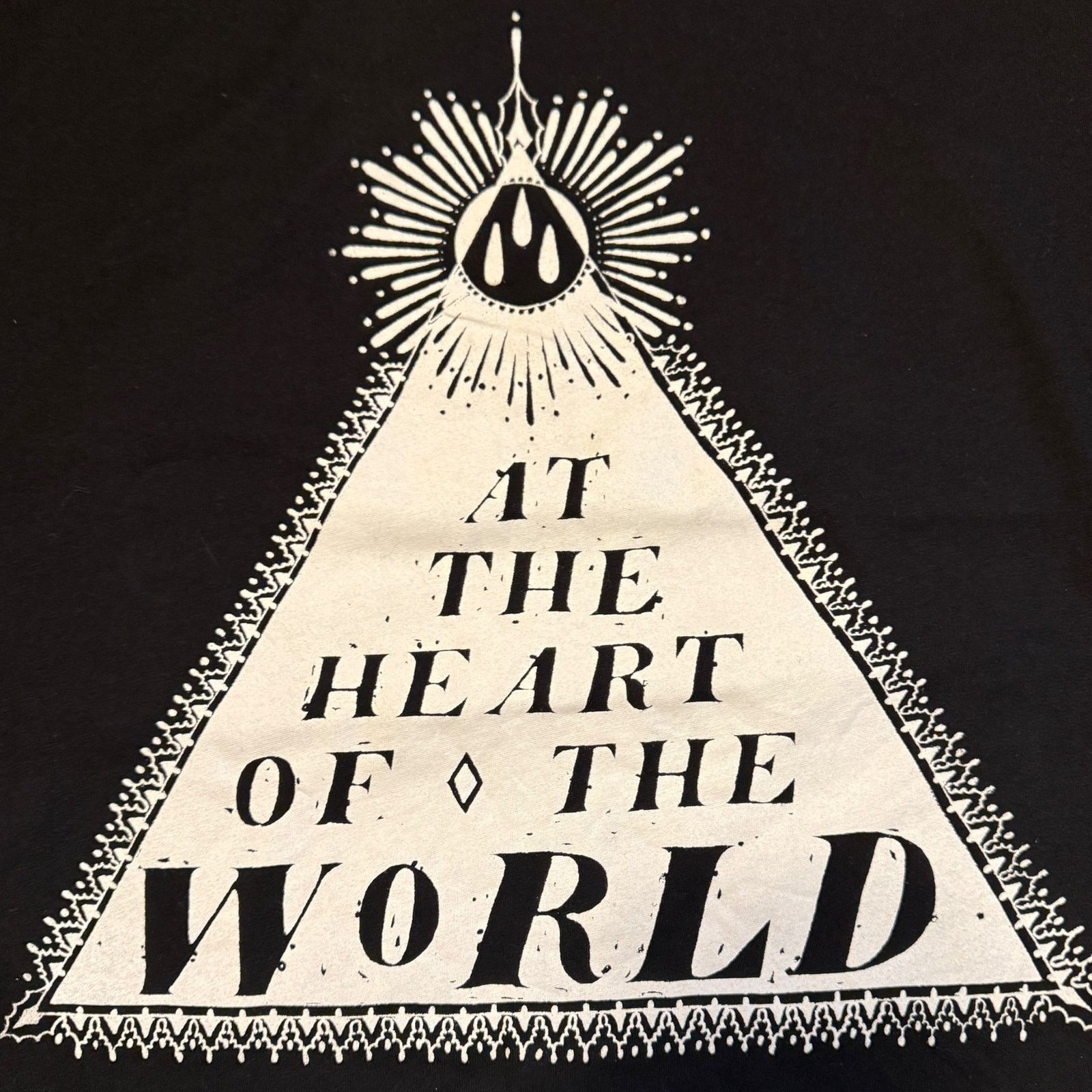 Band Tees At the Heart of the World Band Only Distortion is Real SizeM Size US M / EU 48-50 / 2 - 2 Thumbnail