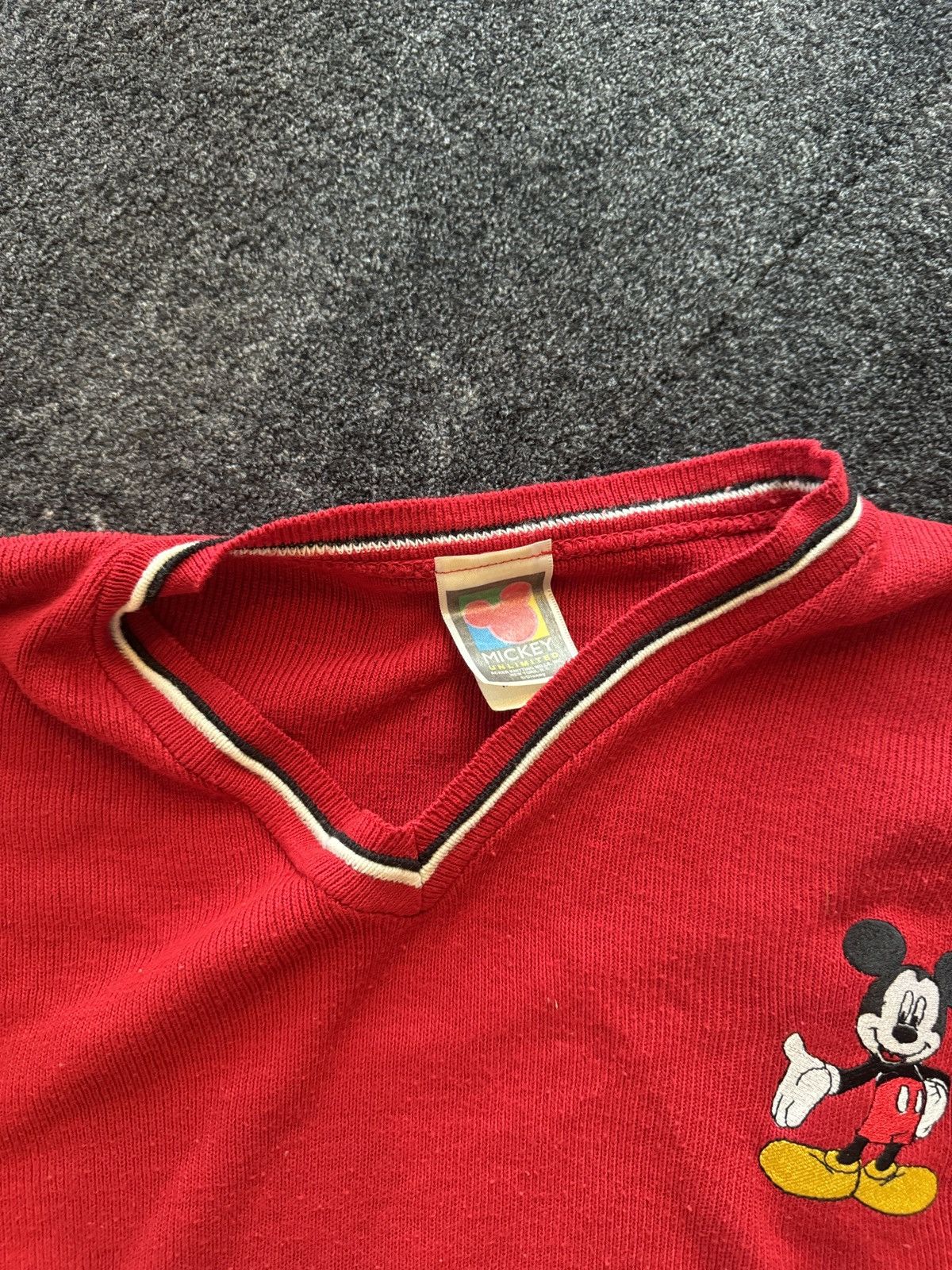 Mickey Unlimited 1998 MICKEY MOUSE VARSITY SWEATER Size US M / EU 48-50 / 2 - 4 Thumbnail
