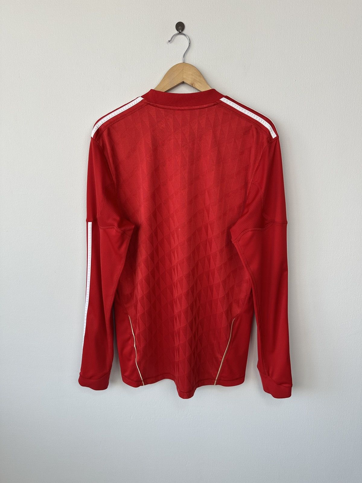 Adidas LIVERPOOL 2010-2012 ADIDAS Home Long Sleeve Soccer Jersey Size US L / EU 52-54 / 3 - 2 Thumbnail