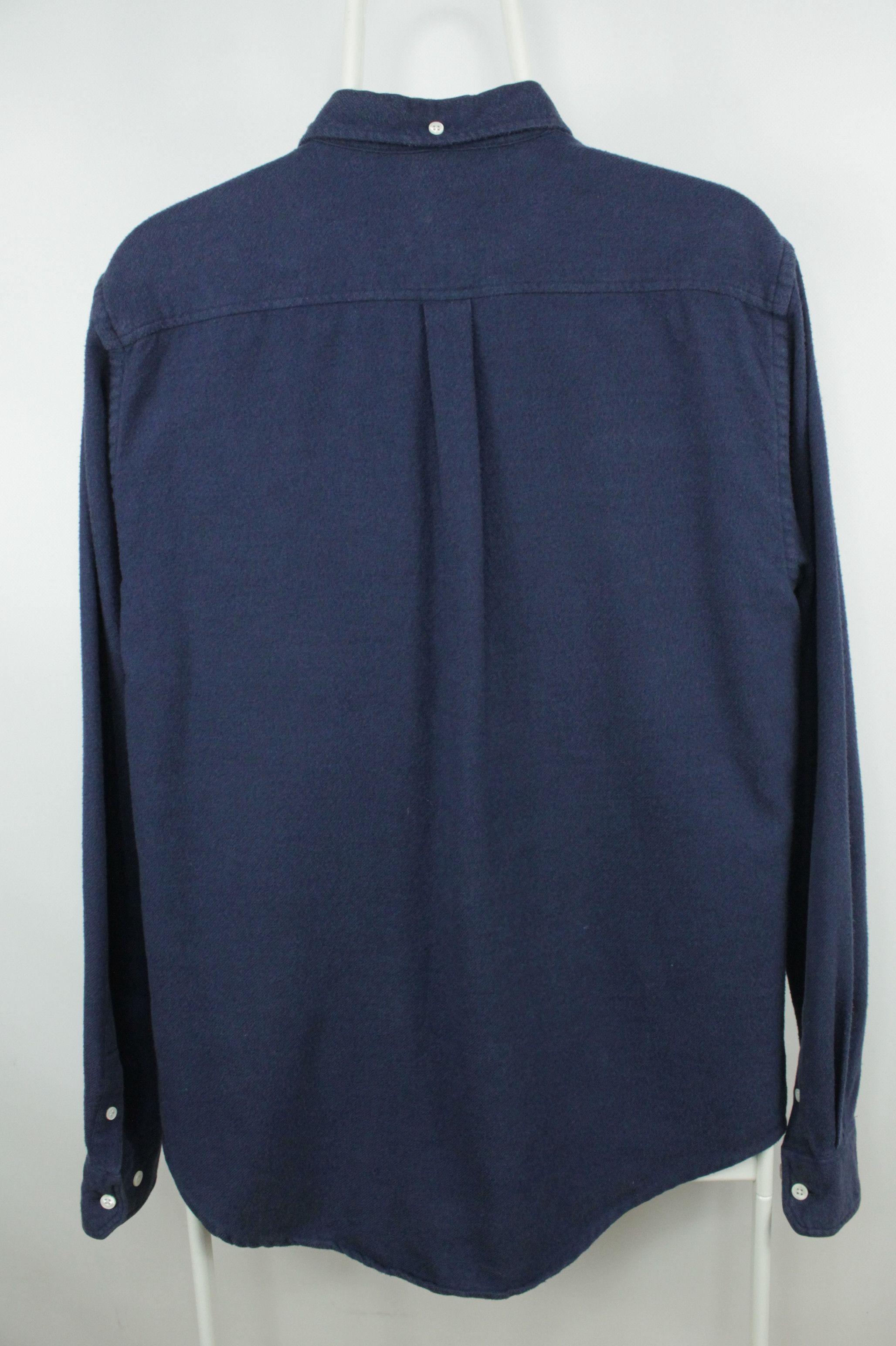 Norse Projects Norse Projects Osvald Brushed Blue Flannel Shirt Size US M / EU 48-50 / 2 - 7 Thumbnail