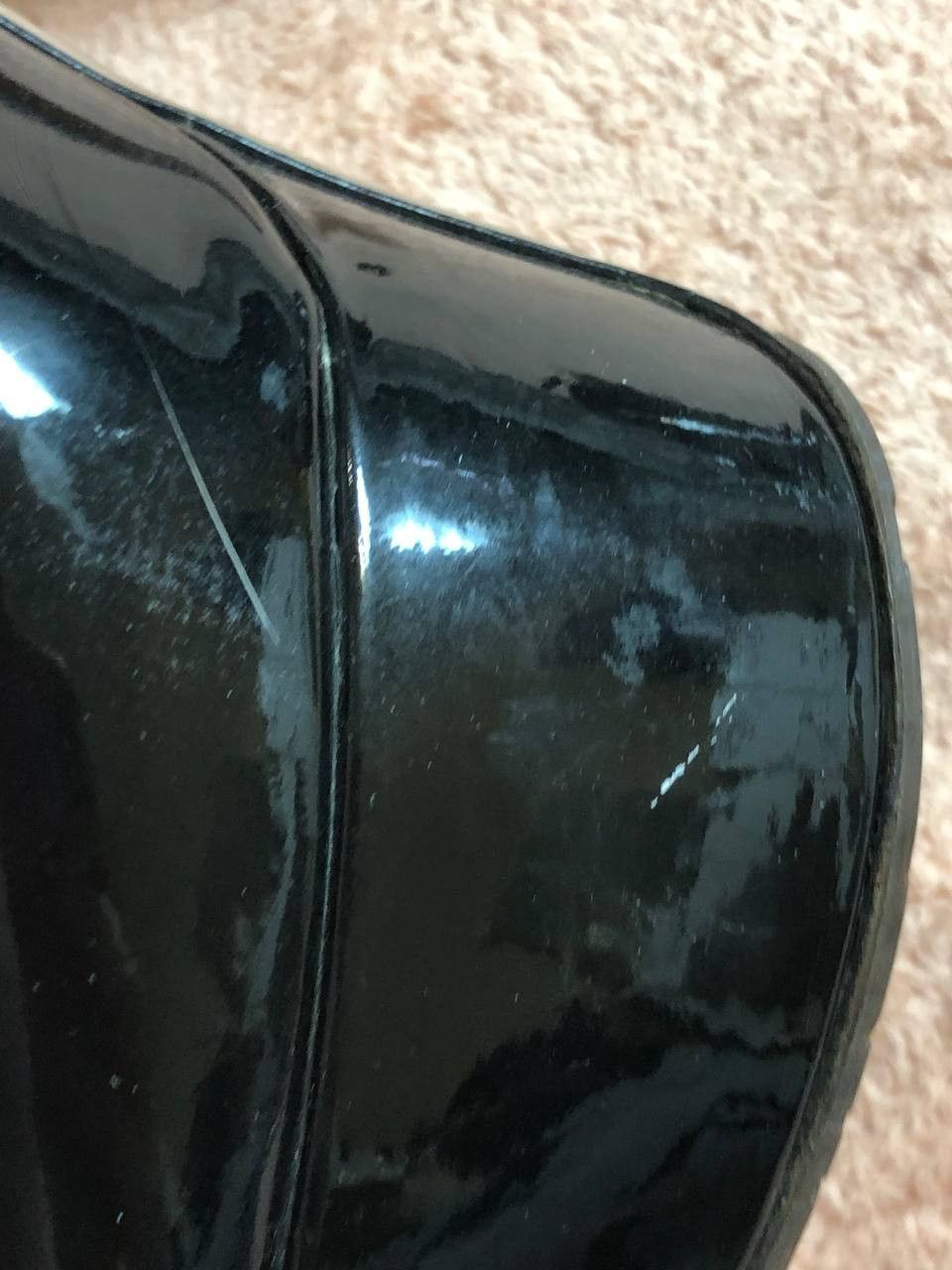 Prada Luxury Prada Patent Leather Black High Heels Size US 8 / IT 38 - 11 Thumbnail