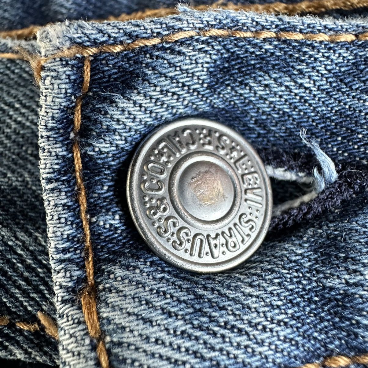 Levi's Y2k Levis 505 Blue Washed Vintage Denim 30x31 D576 Size US 30 / EU 46 - 12 Thumbnail