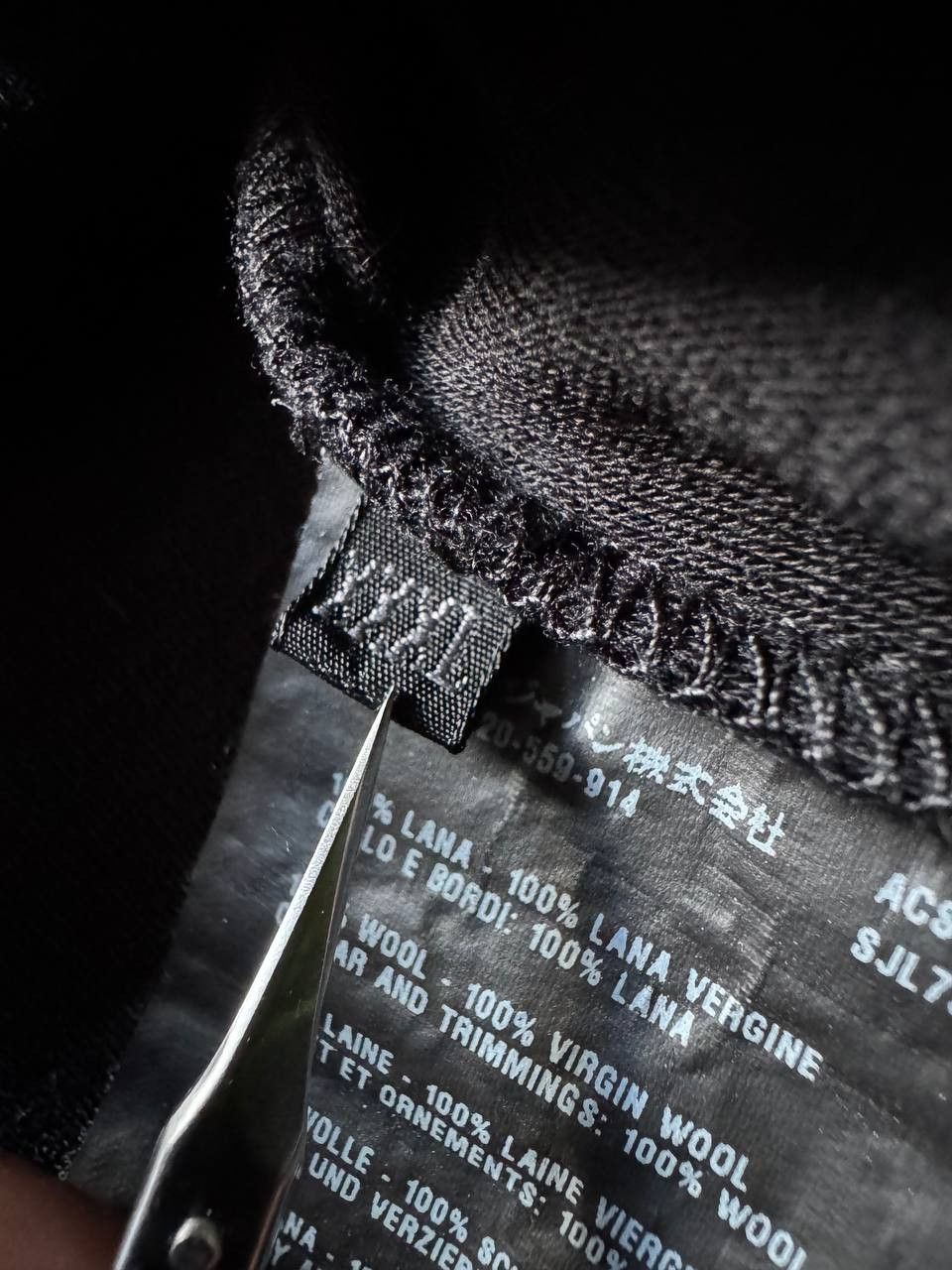 Prada Prada 2006 Black Tab Top Turtleneck Wool Sweater Size US XXL / EU 58 / 5 - 14 Thumbnail