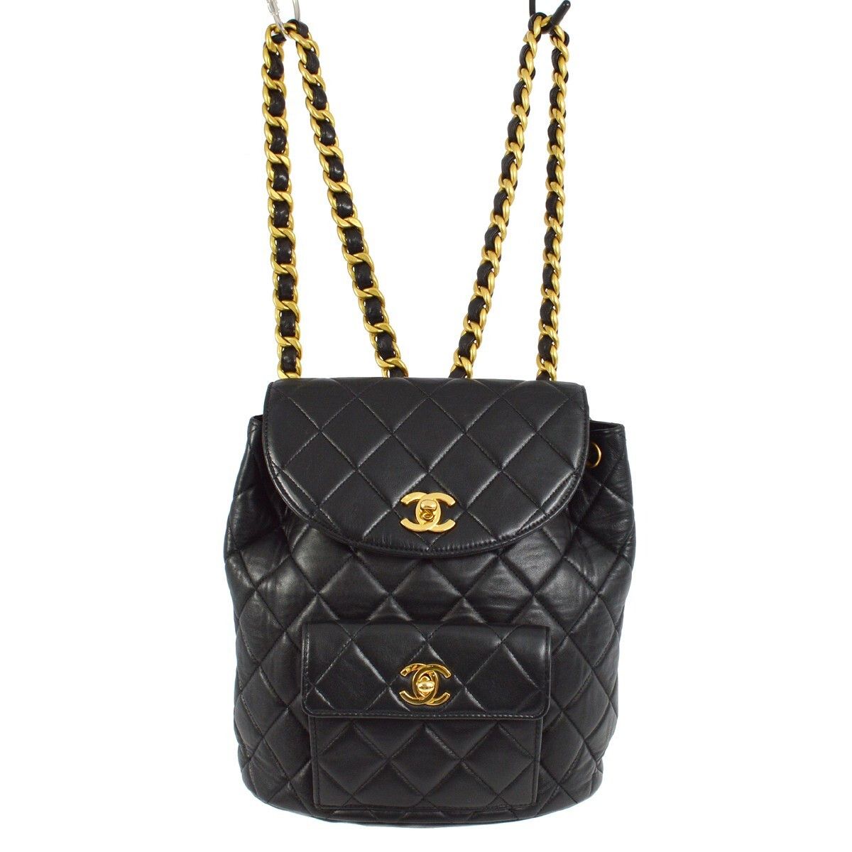 Chanel Chanel Duma Drawstring Backpack Quilted Leather Size ONE SIZE - 1 Thumbnail