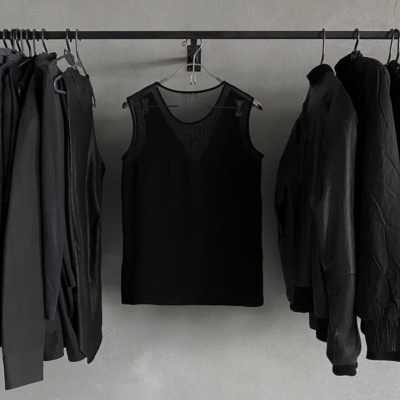 Helmut Lang Helmut Lang Mesh Avangard Tanktop Size US S / EU 44-46 / 1 - 2 Thumbnail