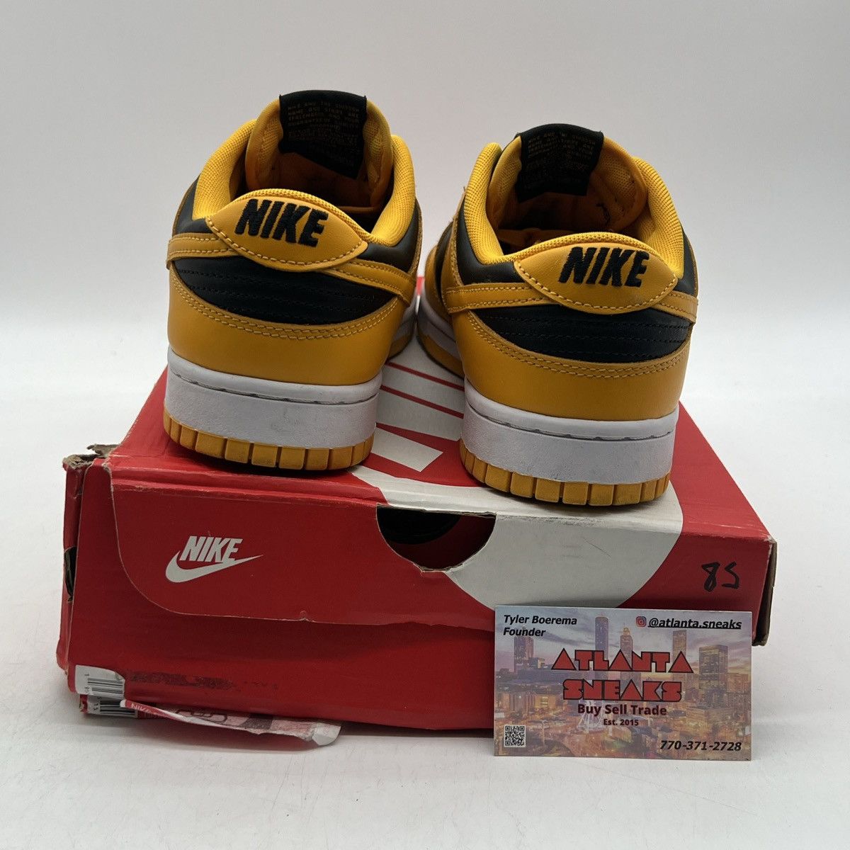 Nike Nike dunk low goldenrod Size US 9.5 / EU 42-43 - 3 Thumbnail
