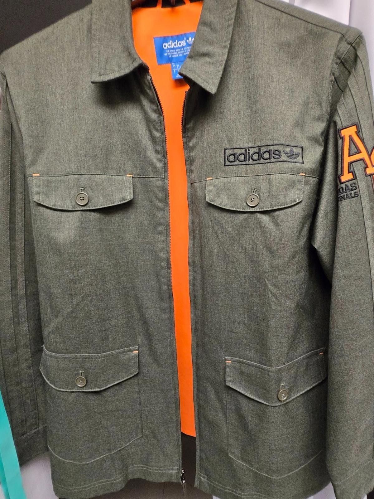 Adidas Adidas Originals Mens Planetoid Parka Green Orange jacket L Size US L / EU 52-54 / 3 - 1 Preview