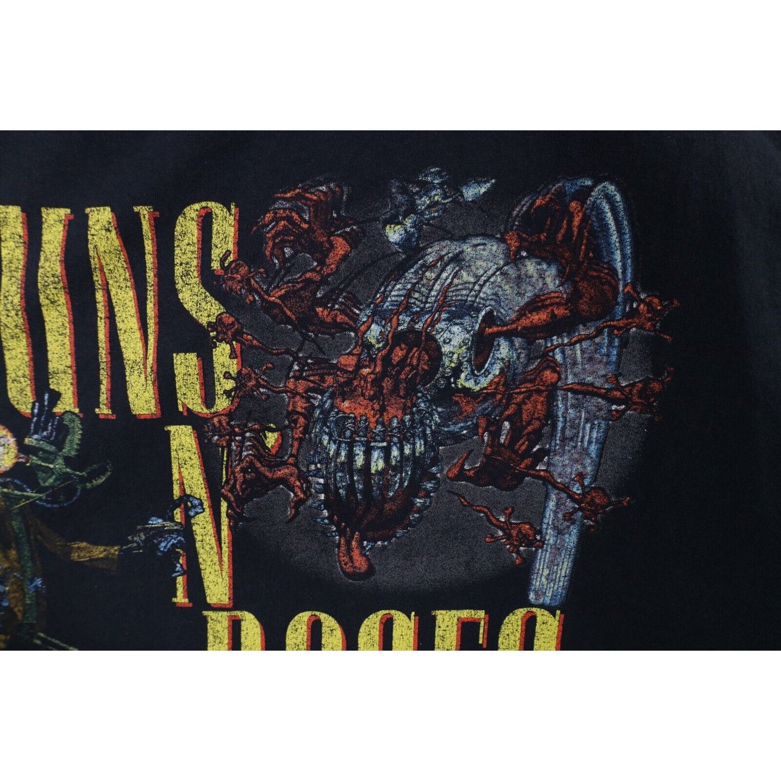 Vintage Vintage Y2K 2006 Faded Retro Guns N Roses Band T-Shirt Size US XL / EU 56 / 4 - 6 Thumbnail