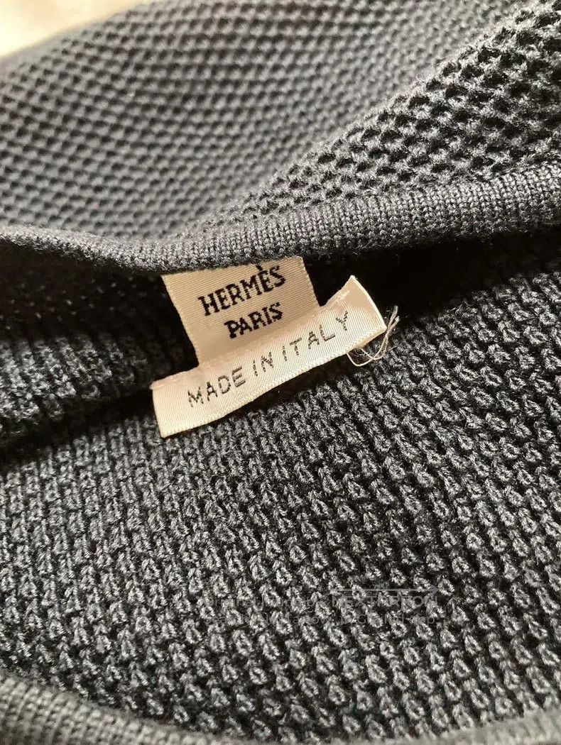 Hermes Hermes Silk and Cotton Blend Dress Size XXS / US 00 / IT 34 - 5 Thumbnail