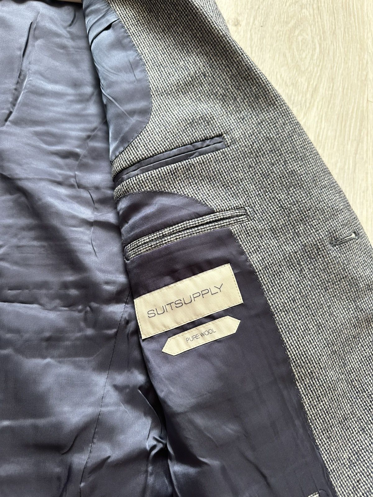 Suitsupply SUITSUPPLY Havana FL Blazer Men's Wool Size 50R - 5 Thumbnail