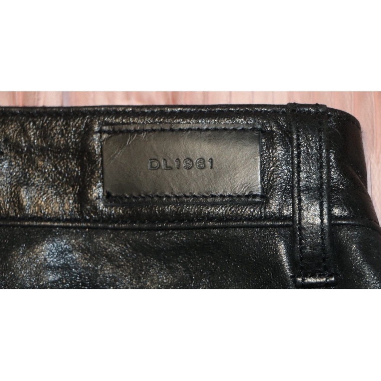 DL1961 DL1961 Premium Denim Drue Straight Leg Leather Pants Size 24" / US 00 / IT 34 - 9 Thumbnail
