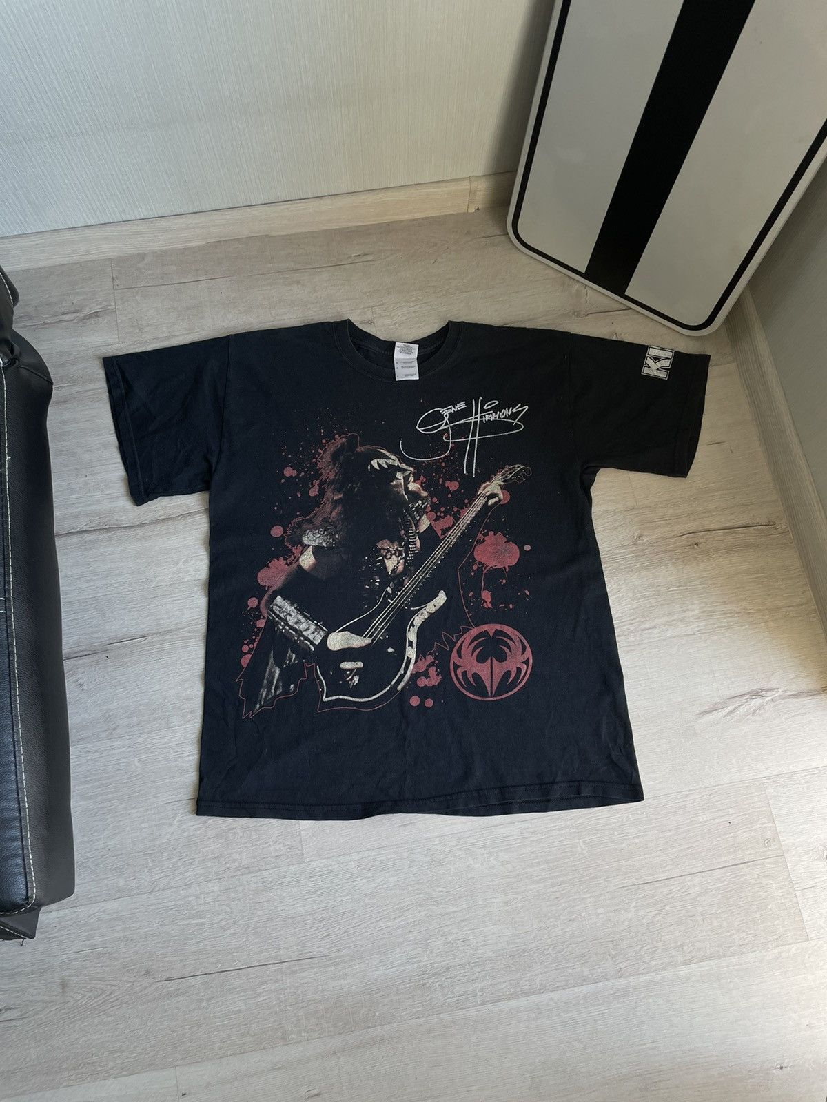 Band Tees × KISS Vintage Kiss Gene Simons 1999 Hard Rock Metal Band Size US XL / EU 56 / 4 - 1 Thumbnail