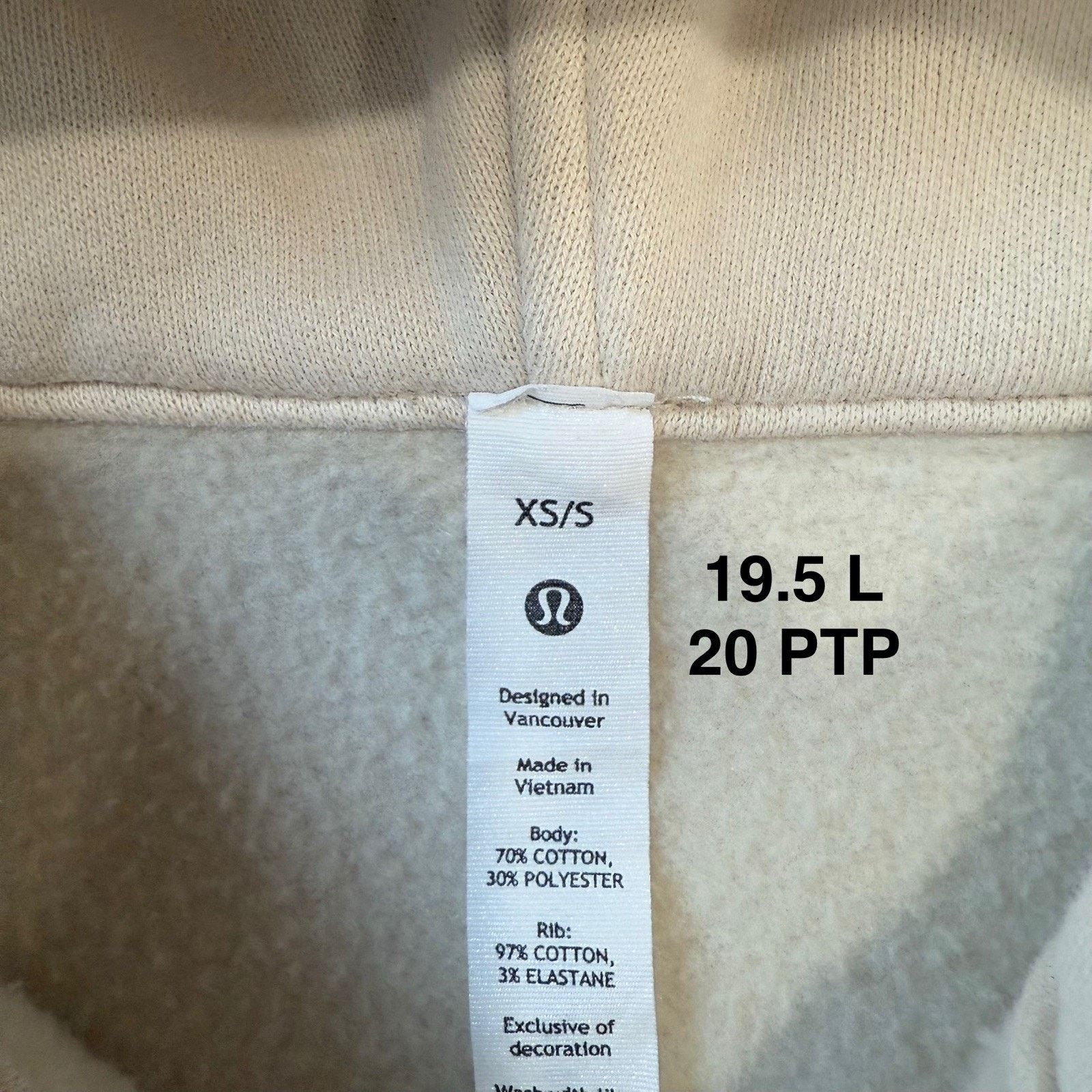 Lululemon Lululemon Scuba Oversized Half Zip Hoodie XS South Carolina Size XS / US 0-2 / IT 36-38 - 7 Thumbnail