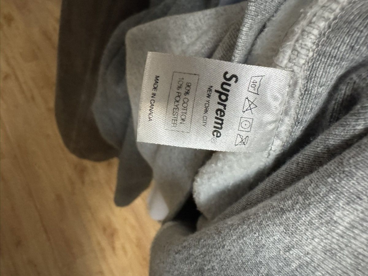Supreme Supreme fw12 red on grey box logo hoodie hooded sweatershirt Size US XL / EU 56 / 4 - 5 Thumbnail
