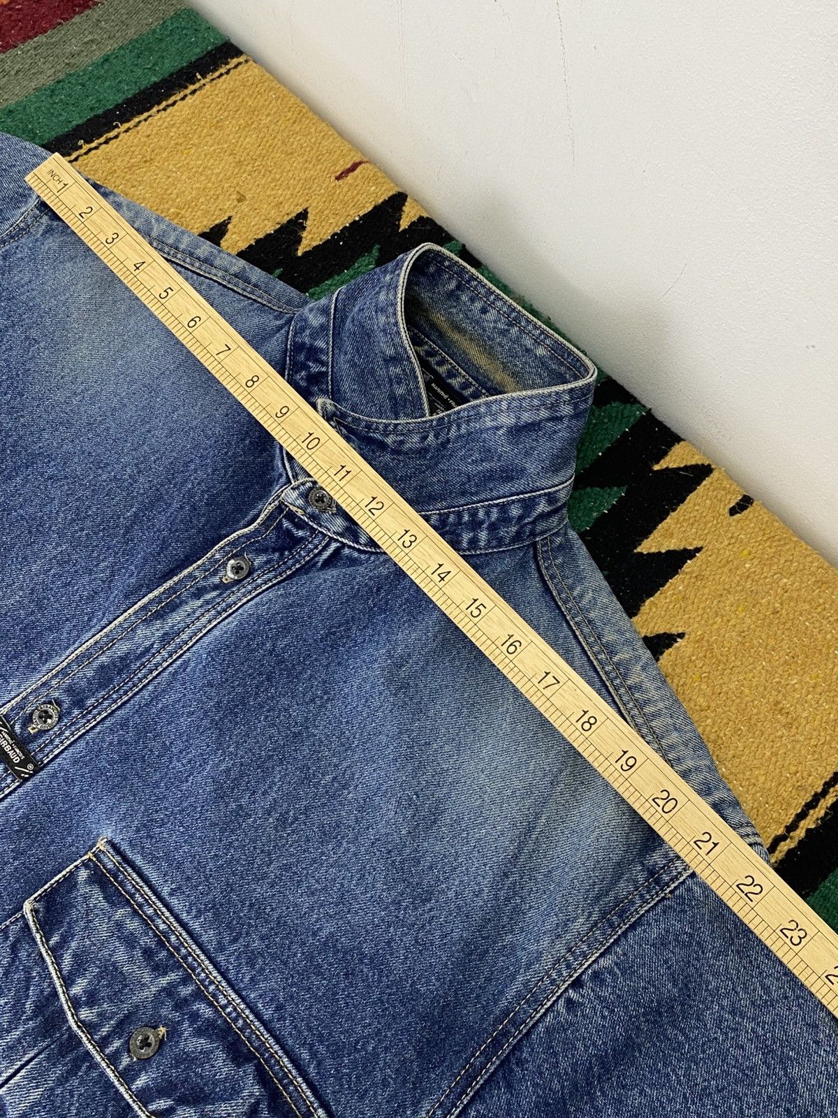 Marithe + Francois Girbaud Marithe Francois Girbaud Vintage Faded Oversized Denim Jacket Size US XL / EU 56 / 4 - 5 Thumbnail