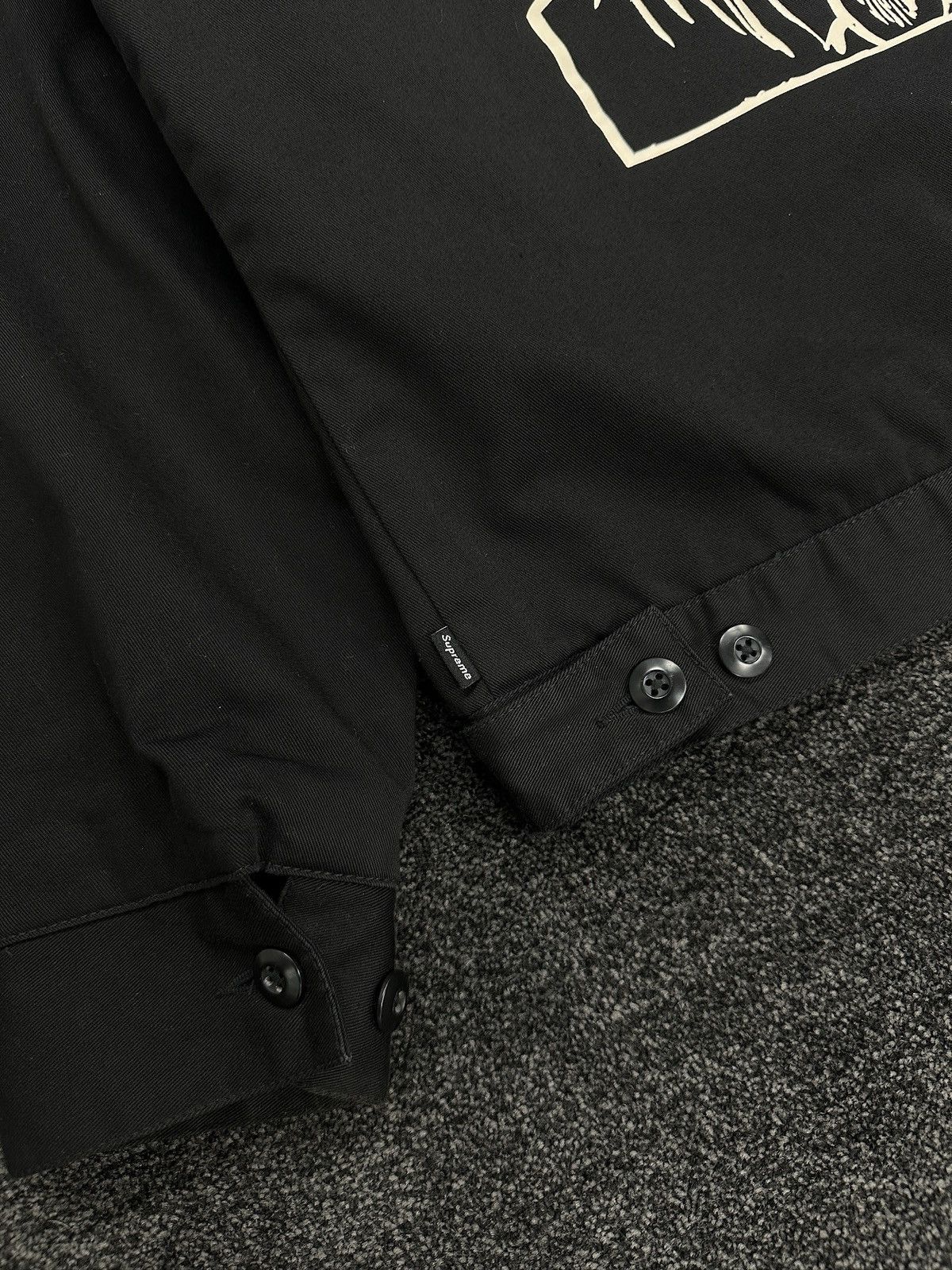 Supreme Supreme Undercover Public Enemy Work Jacket Black Size US M / EU 48-50 / 2 - 6 Thumbnail