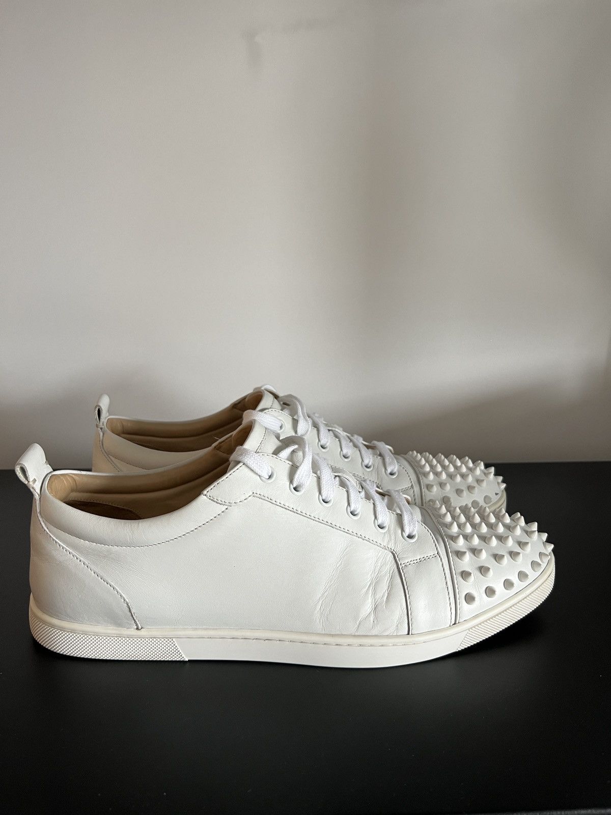 Christian Louboutin Christian Louboutin Low top White Toe Spikes Sneaker Size US 9 / EU 42 - 2 Thumbnail