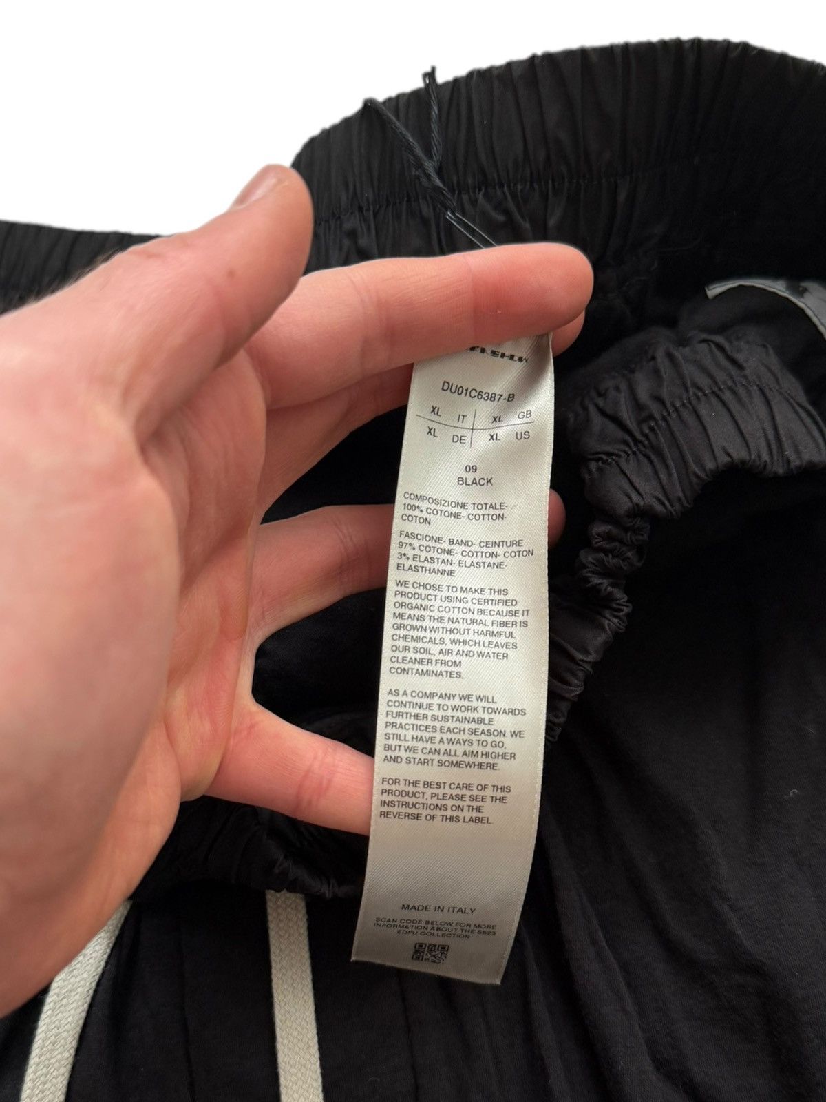 Rick Owens × Rick Owens Drkshdw Phleg Doubled Layer Boxer Shorts Size US 36 / EU 52 - 9 Thumbnail