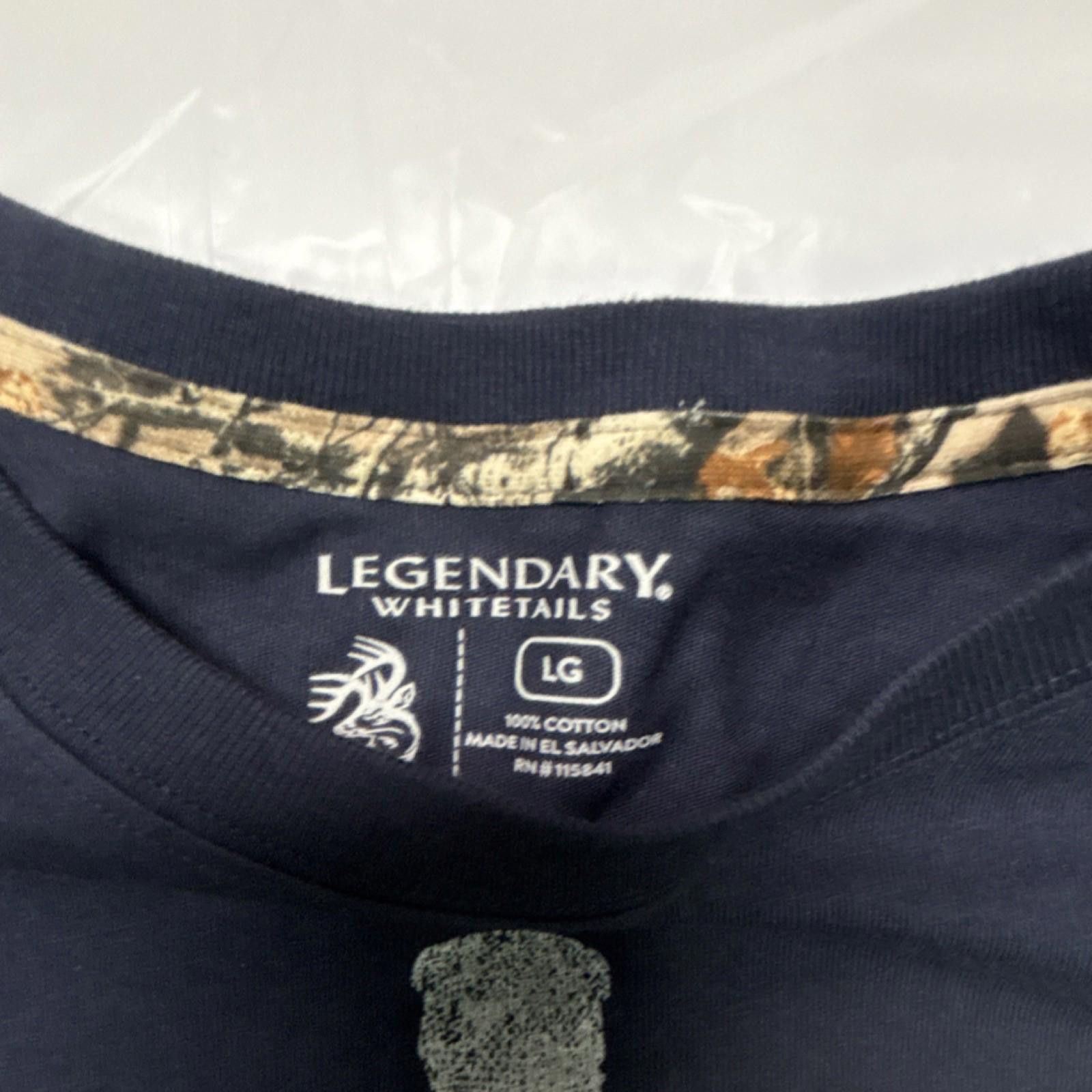 Other Legendary Whitetails Beer Hunter Navy Long Sleeve Size L Size ONE SIZE - 5 Thumbnail