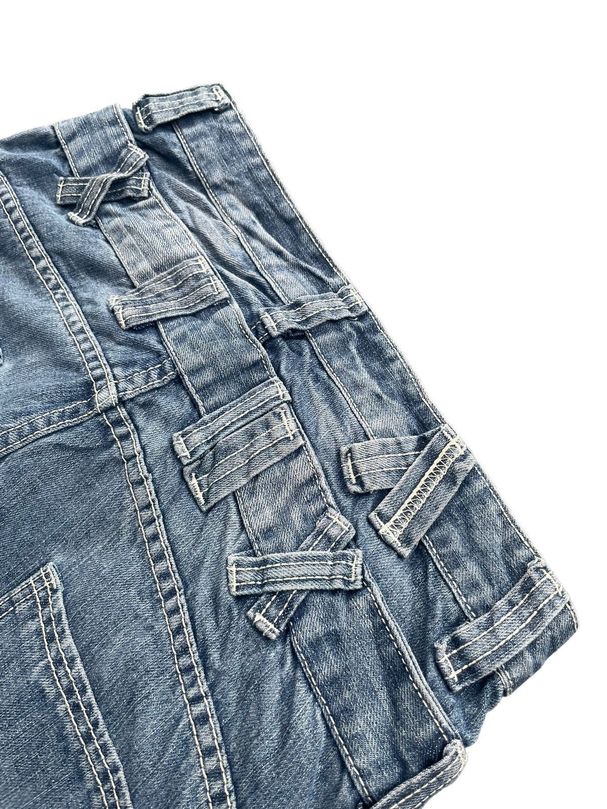 Japanese Brand Southern Denim Double Waist Denim Size US 31 - 10 Thumbnail