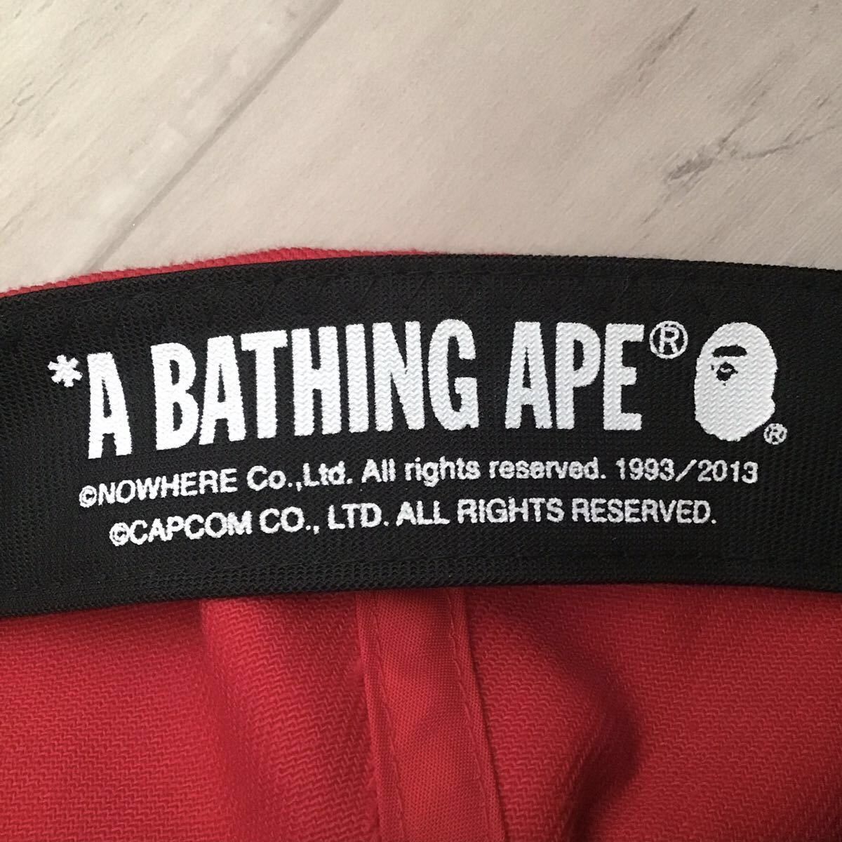 Bape BAPE × CAPCOM Monster Hunter APE HEAD Snapback Cap hat Size ONE SIZE - 8 Thumbnail
