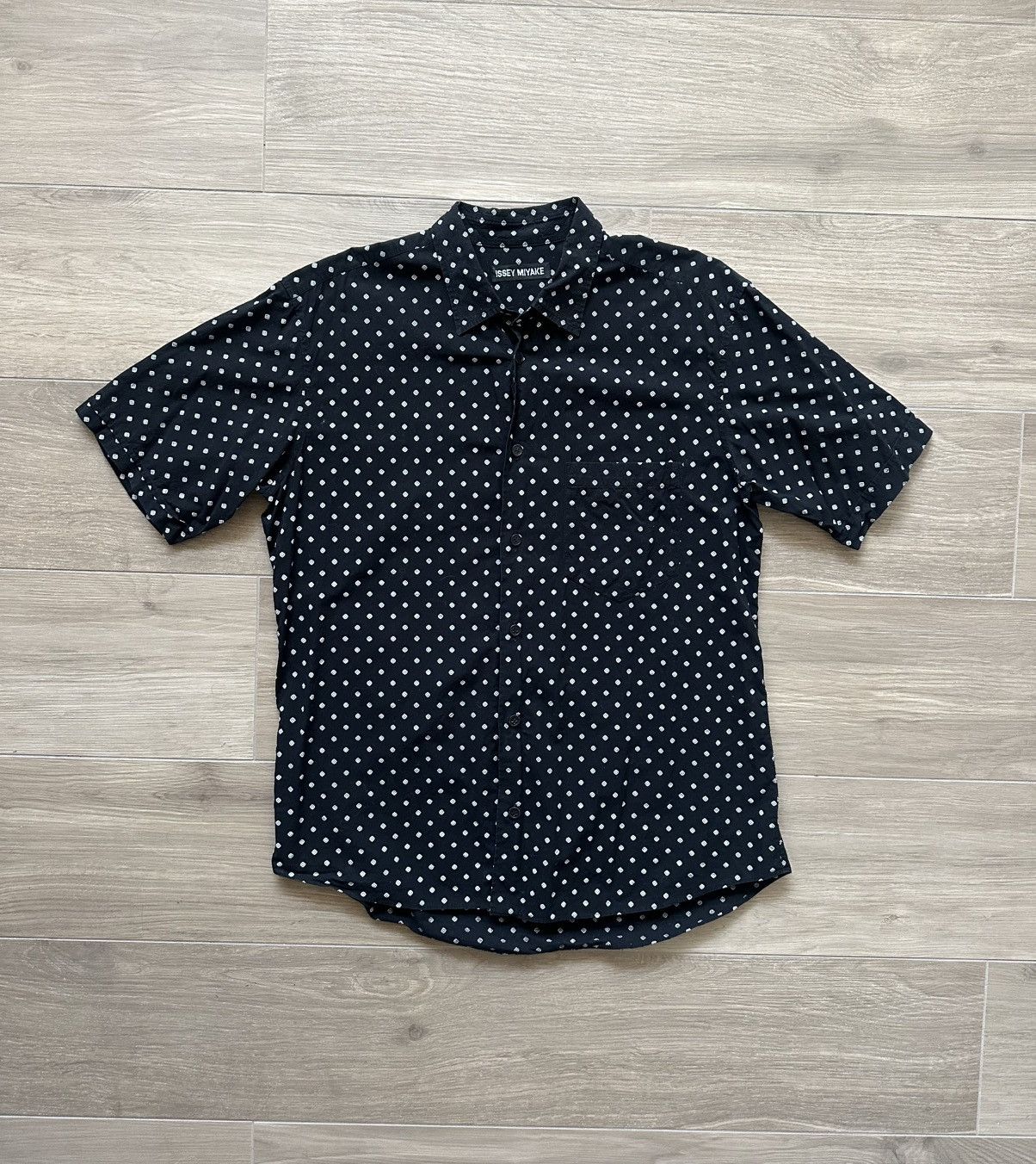Issey Miyake Issey Miyake Black Button Up Size US M / EU 48-50 / 2 - 1 Thumbnail