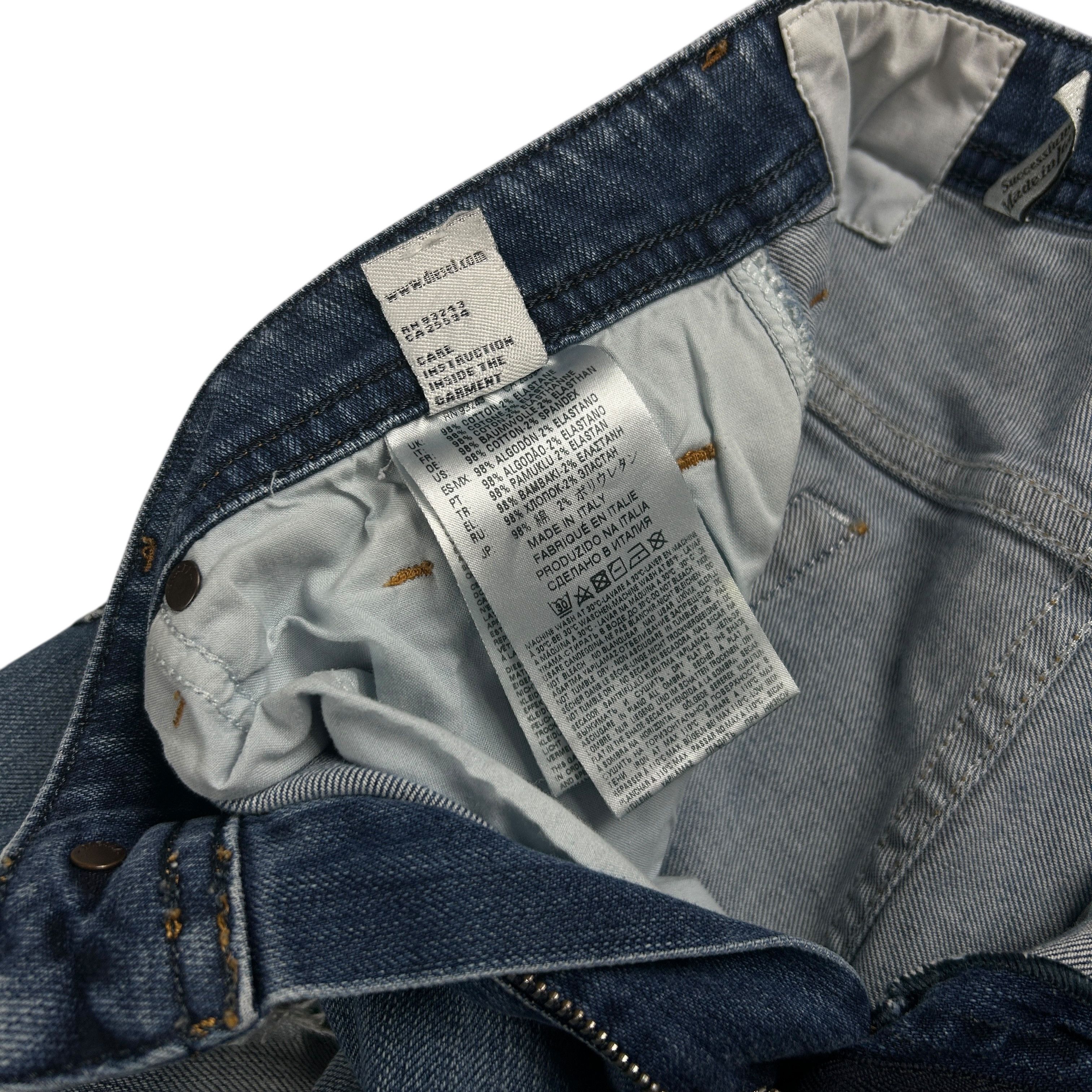 Diesel Diesel DNA Thommer Slim Skinny Stretch Blue Denim W31L32 Size US 31 - 8 Thumbnail