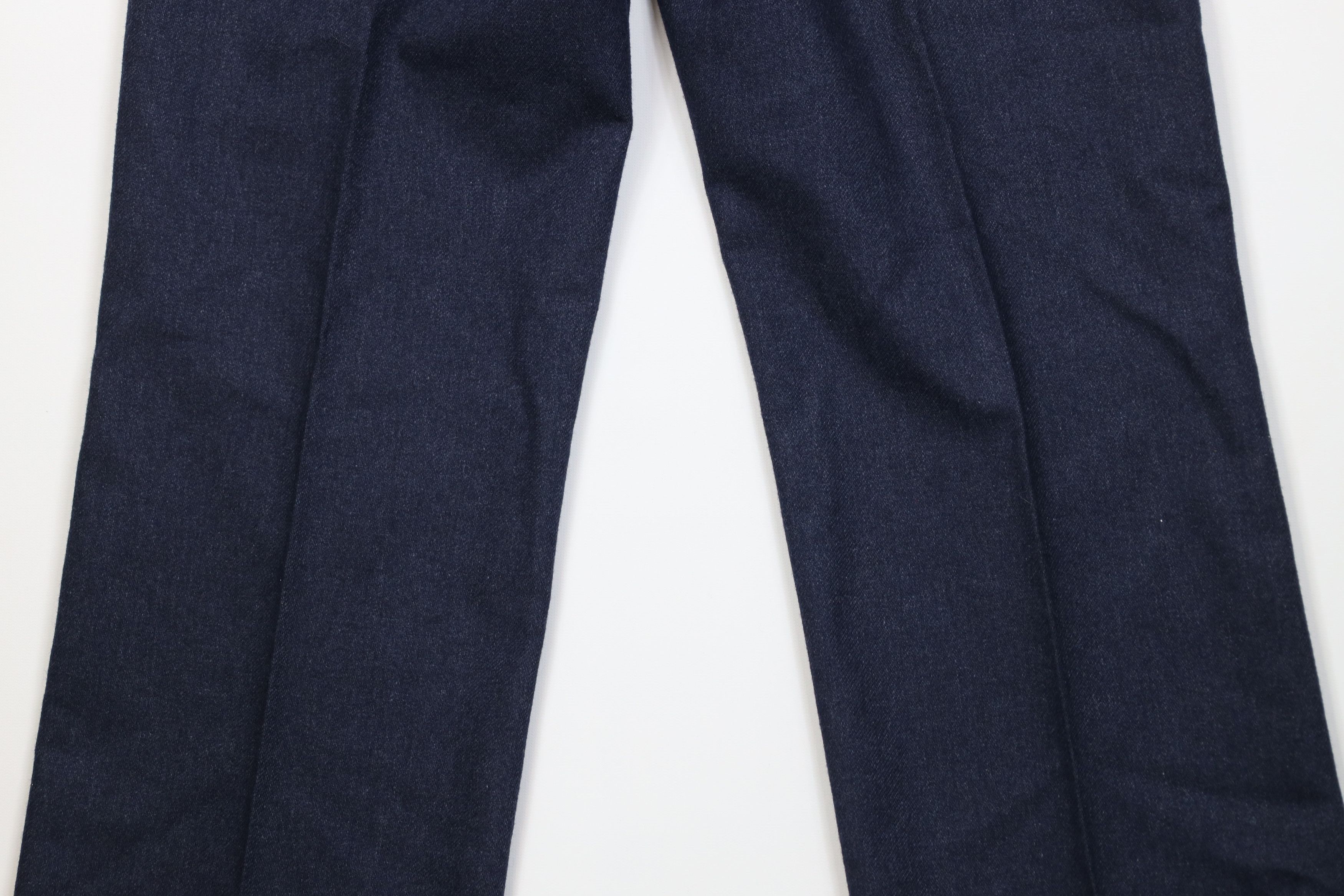 Vintage Vintage 70s Streetwear Flared Wide Leg Chino Pants Blue USA Size US 32 / EU 48 - 12 Thumbnail