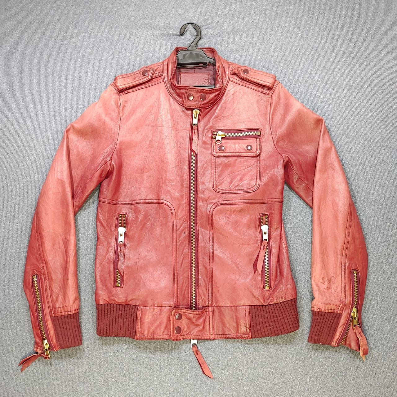 Comme des Garcons JAPANES BRAND LAMBSKIN LEATHER BOMBER JACKET Size US M / EU 48-50 / 2 - 1 Thumbnail