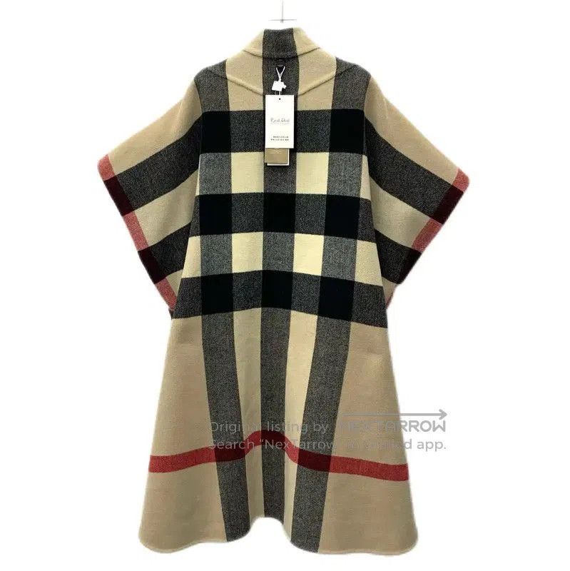 Burberry Burberry Brown Wool Women's Coat, Size S. Size S / US 4 / IT 40 - 4 Thumbnail