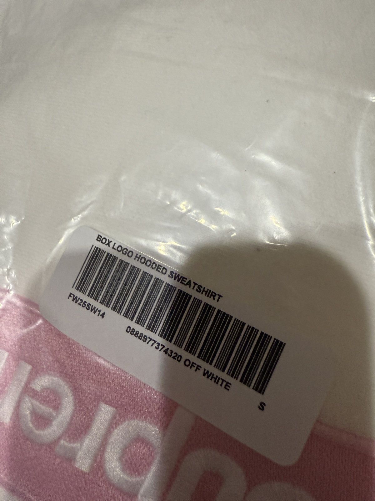 Supreme Supreme FW25 BOXLOGO BOGO HOODIE WHITE/PINK BOGO Size US S / EU 44-46 / 1 - 3 Thumbnail