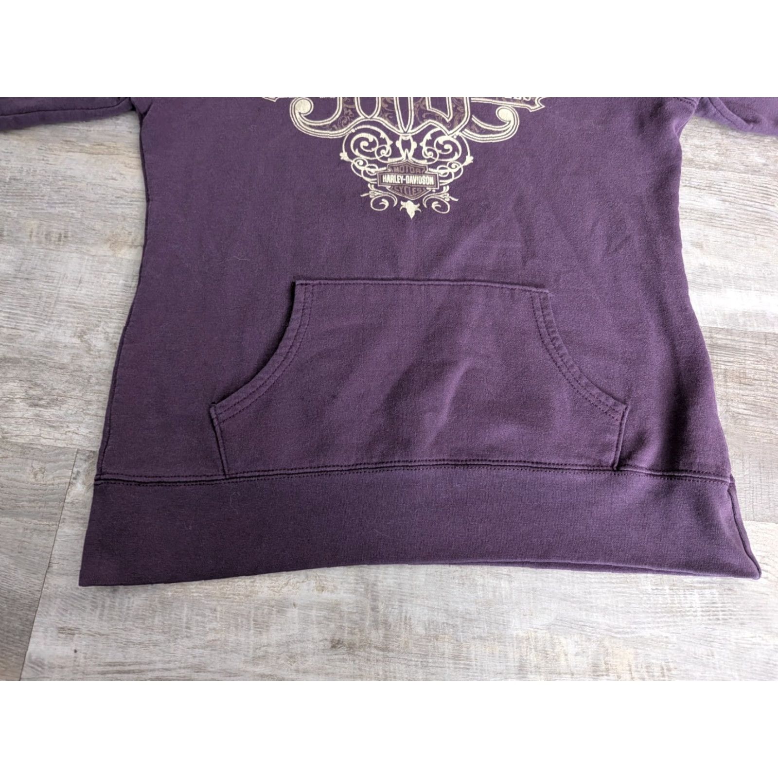 Harley Davidson Harley Davidson Official Women's Hoodie Purple Size M Xenia, Ohio Size M / US 6-8 / IT 42-44 - 6 Thumbnail