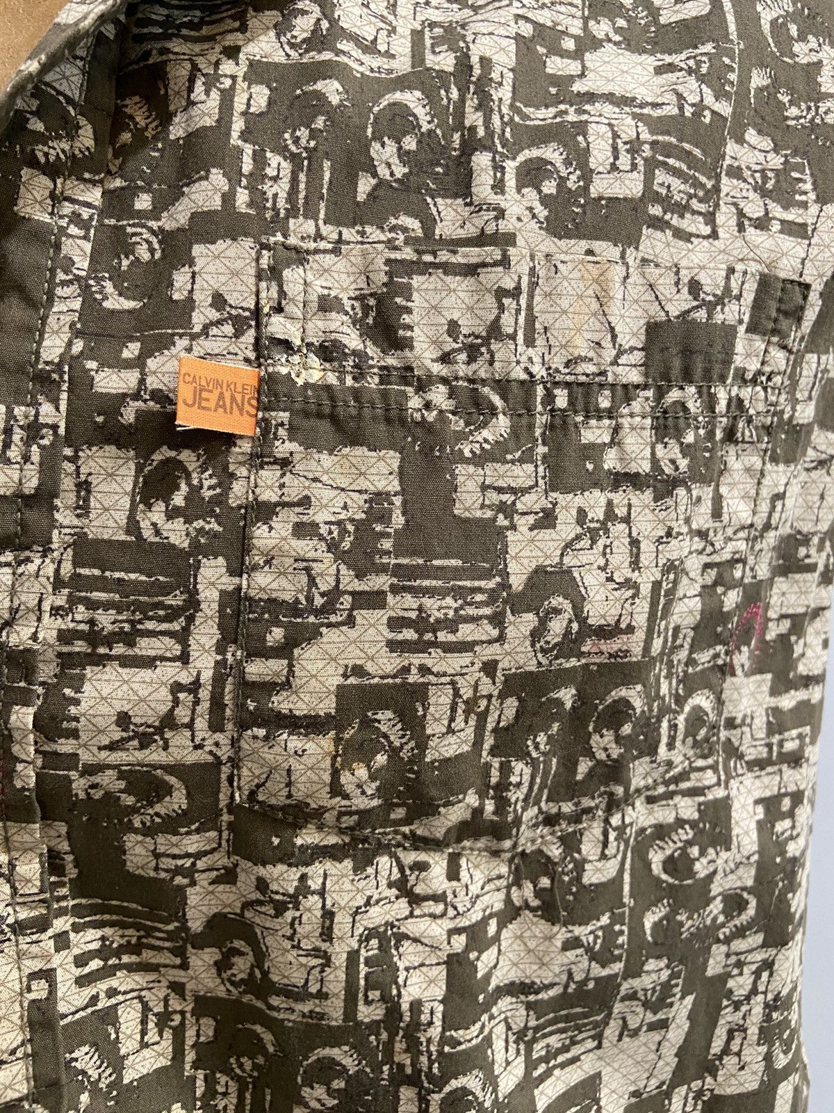 Calvin Klein Calvin Kleins Vintage button up Size US L / EU 52-54 / 3 - 2 Thumbnail