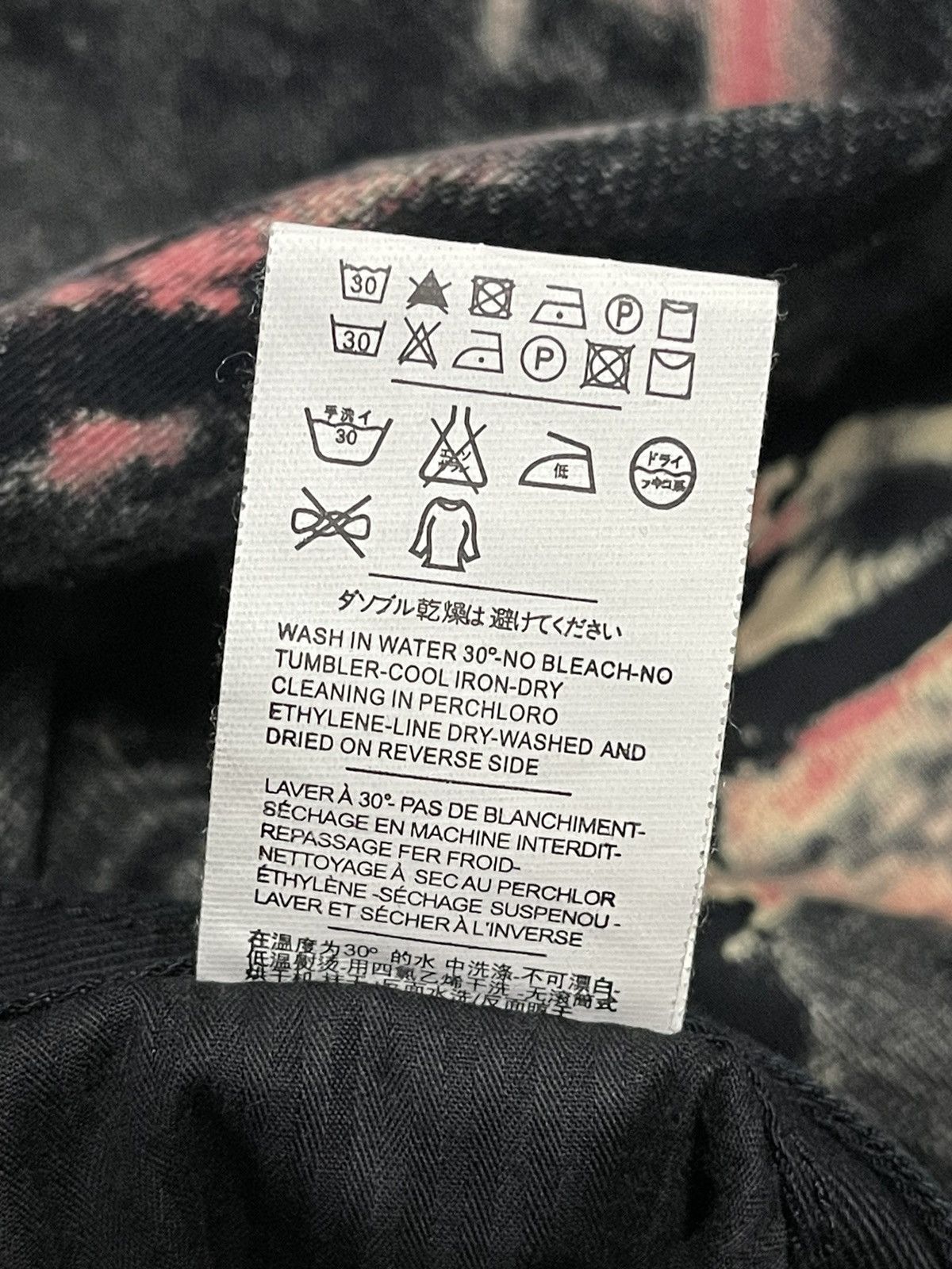 Designer × Jean Jeans American wolf Graphic Design Rare Size US 29 - 13 Thumbnail