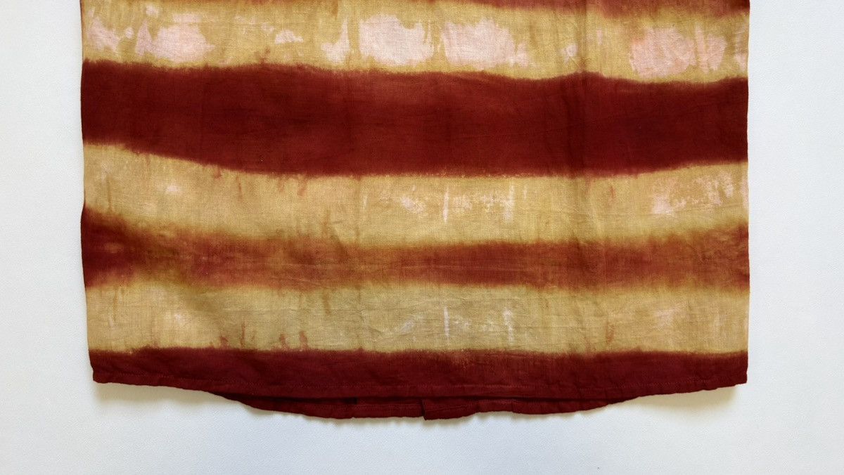 Story Mfg. ‘Fire Tie Dye’ Striped Boxy Shirt Size US S / EU 44-46 / 1 - 13 Thumbnail