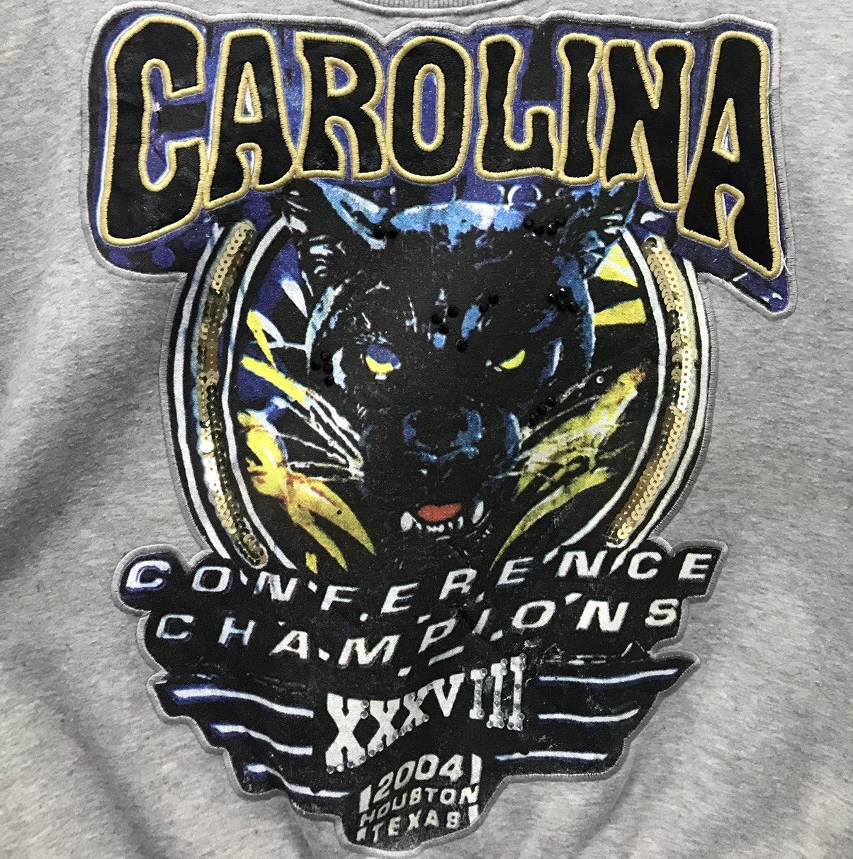 Japanese Brand × Vintage Vintage Sha Sha CAROLINA Conference Champion Sweatshirt Size US L / EU 52-54 / 3 - 3 Thumbnail
