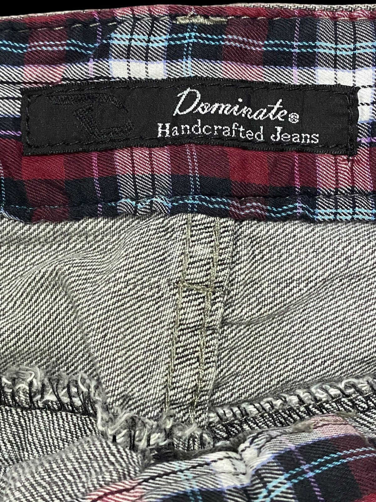 Japanese Brand Vintage Japan Brand Dominate Skull Bones Faded Loose Jeans Size US 32 / EU 48 - 12 Thumbnail