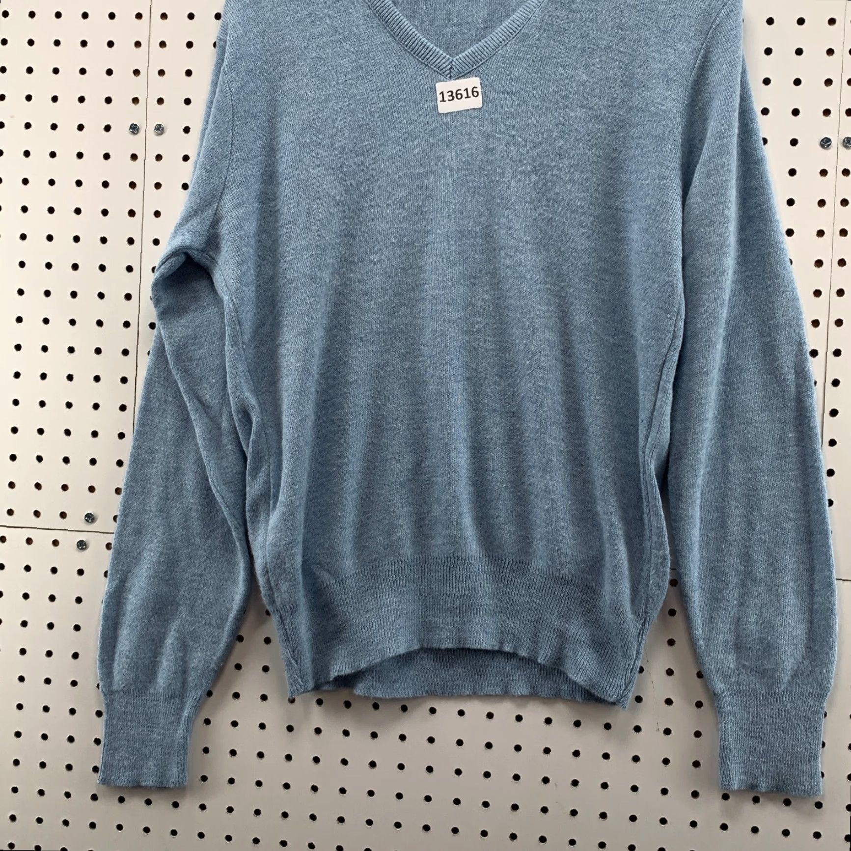Vintage VINTAGE Puritan Blue Sweater Shirt Mens Adult Medium Long Sleeve V-Neck Orlon Acrylic Pullover G USA 90s Mens Size US M / EU 48-50 / 2 - 5 Thumbnail
