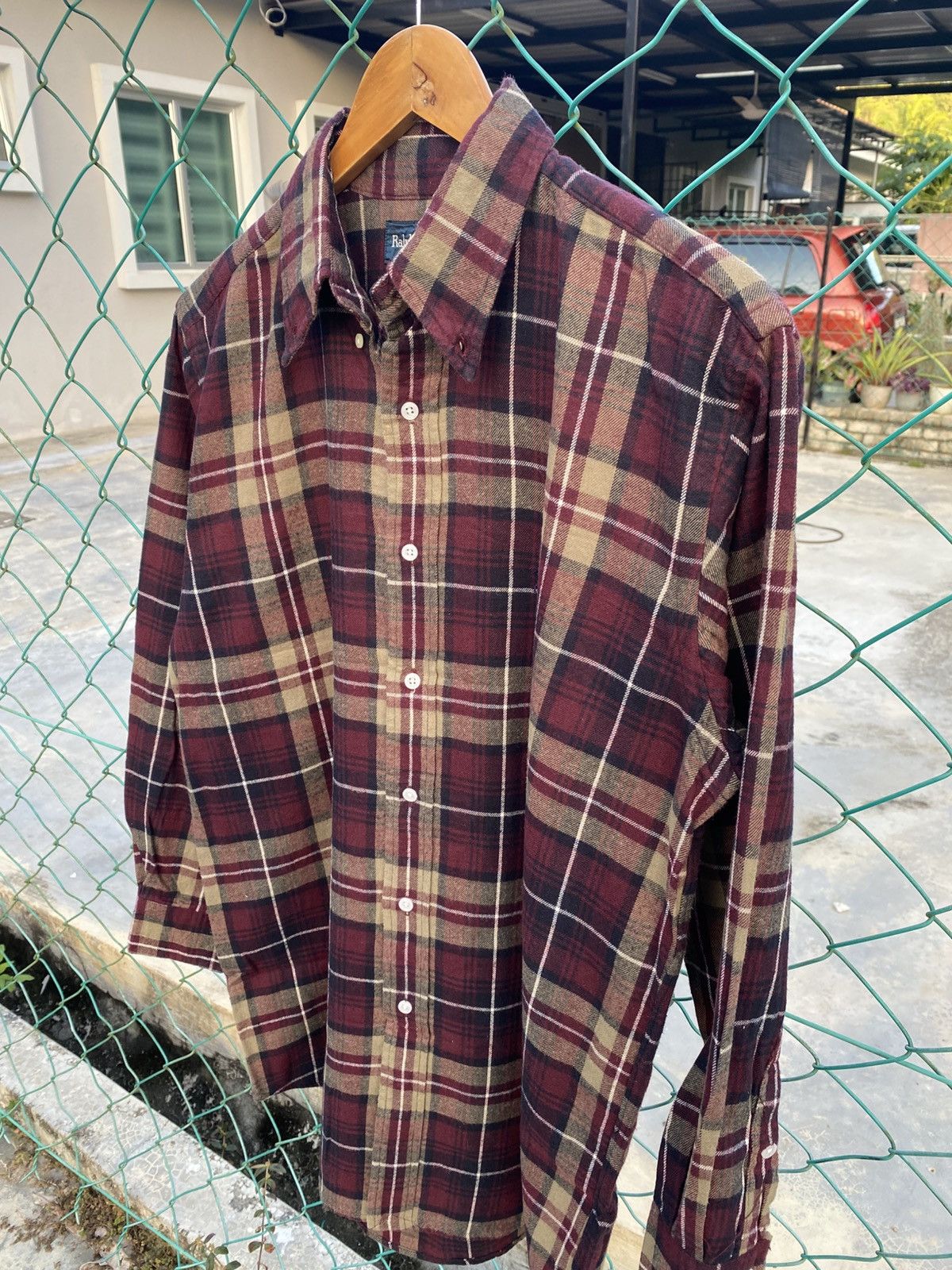 Ralph Lauren Vintage Ralph Lauren blaire cotton plaid shirts Size US M / EU 48-50 / 2 - 3 Thumbnail